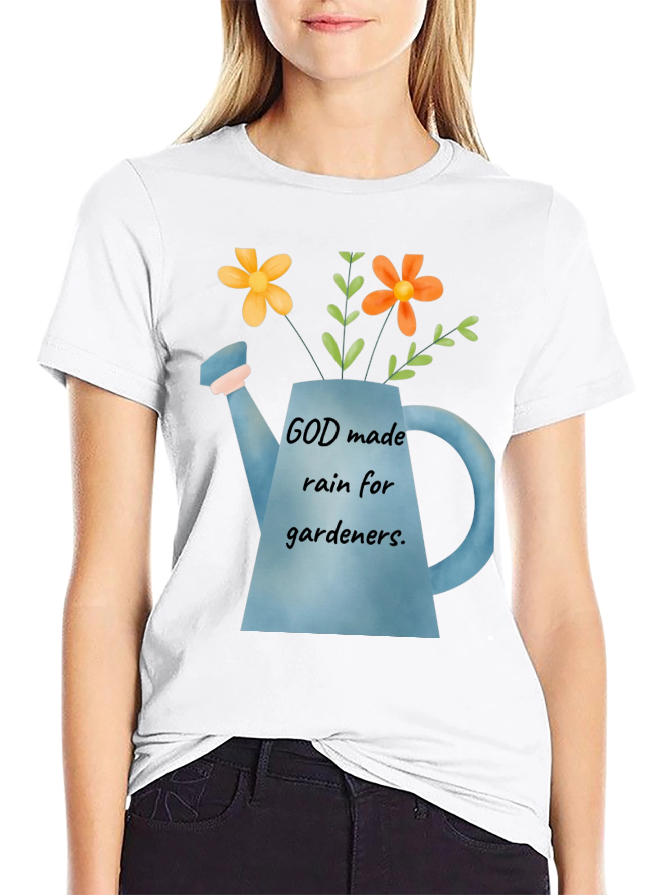 God Made Rain for Gardeners T-Shirt