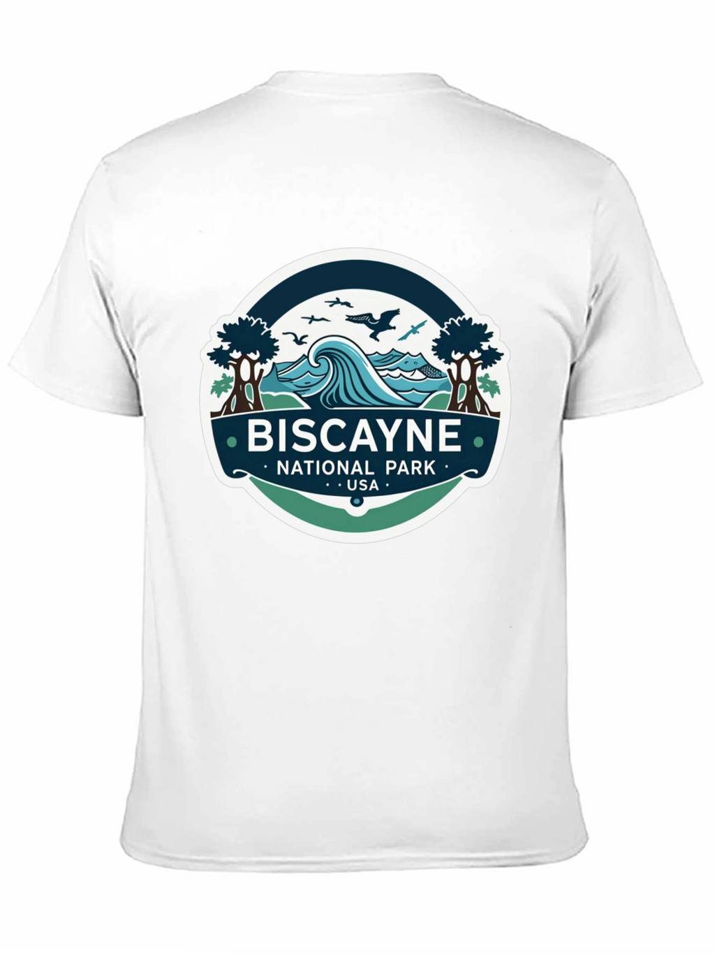 Biscayne National Park T-Shirt Black Cotton Tee