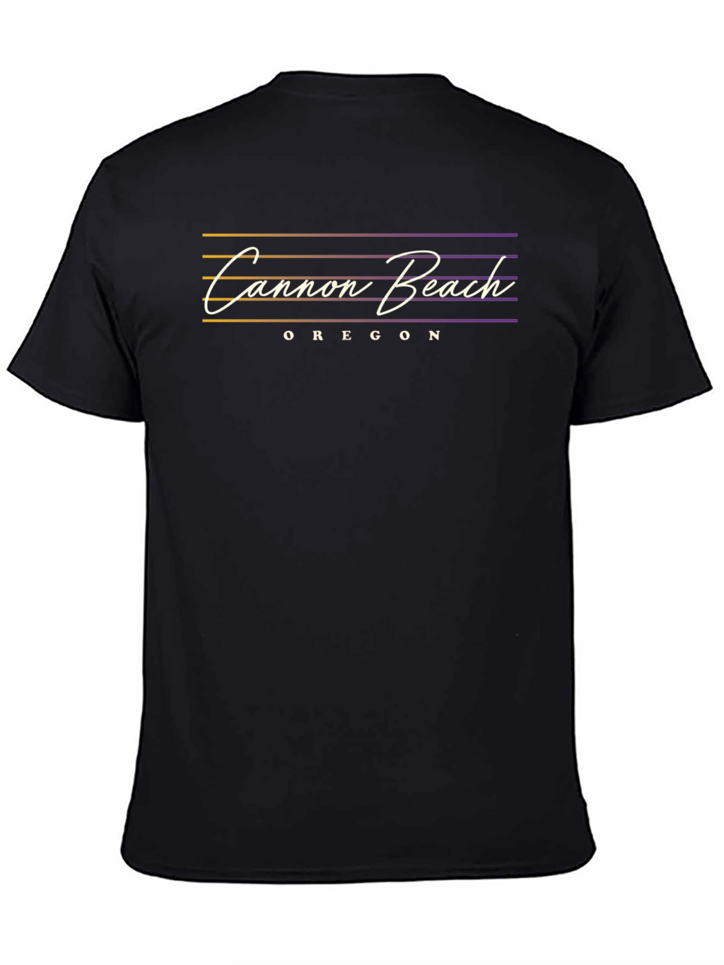 Cannon Beach Oregon T-Shirt - Retro Style