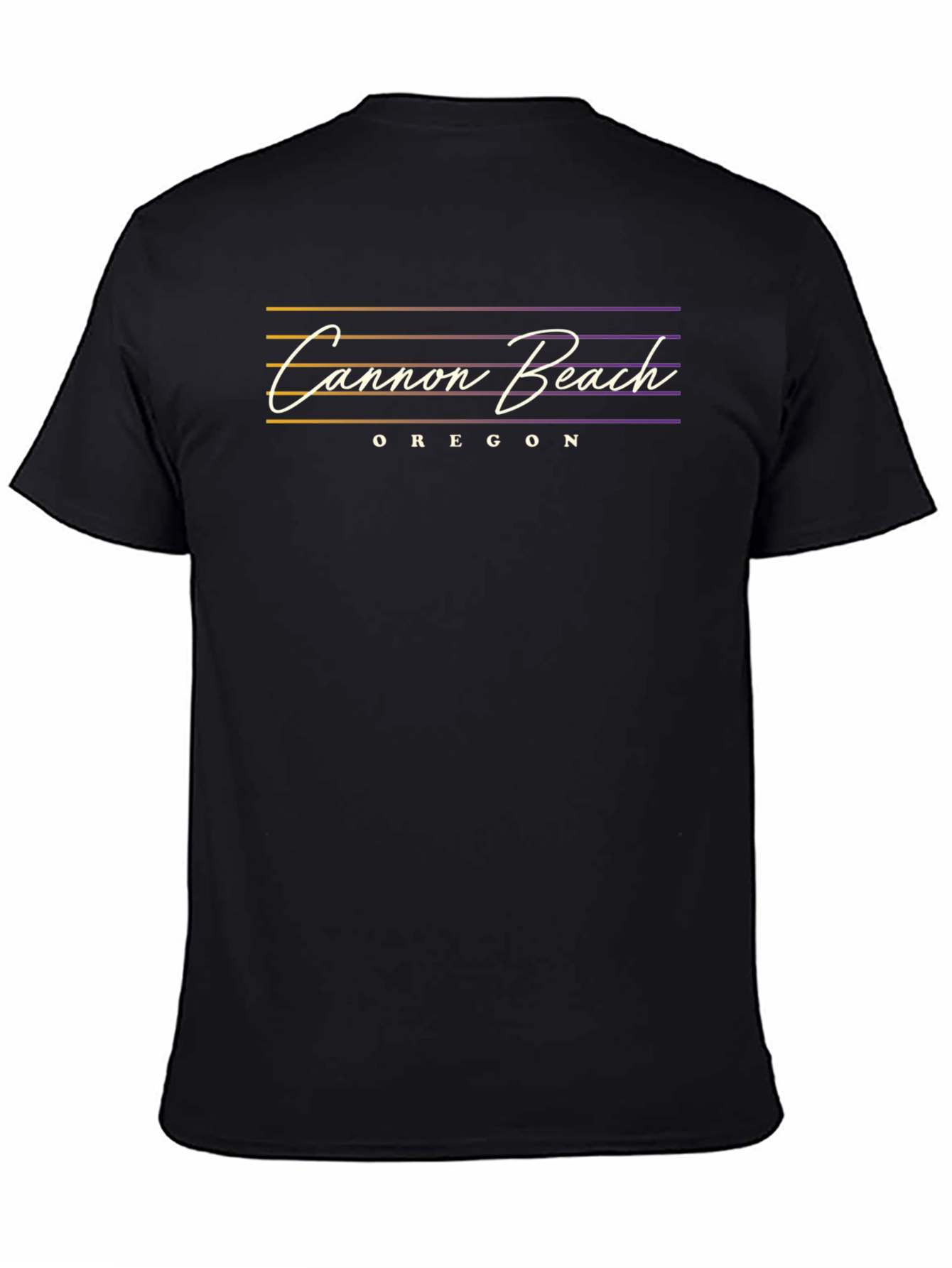 Cannon Beach Oregon T-Shirt - Retro Style