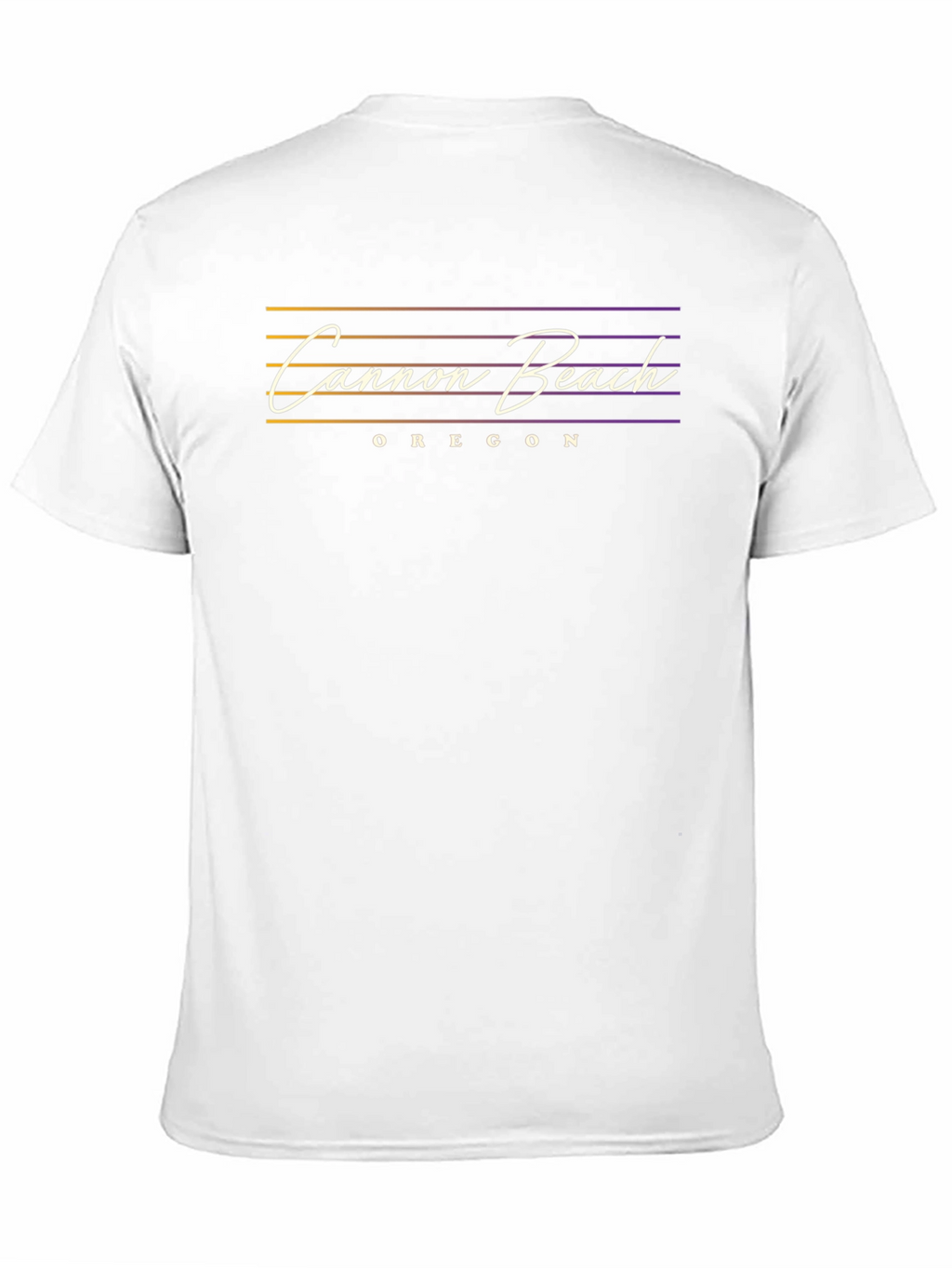 Cannon Beach Oregon T-Shirt - Retro Style