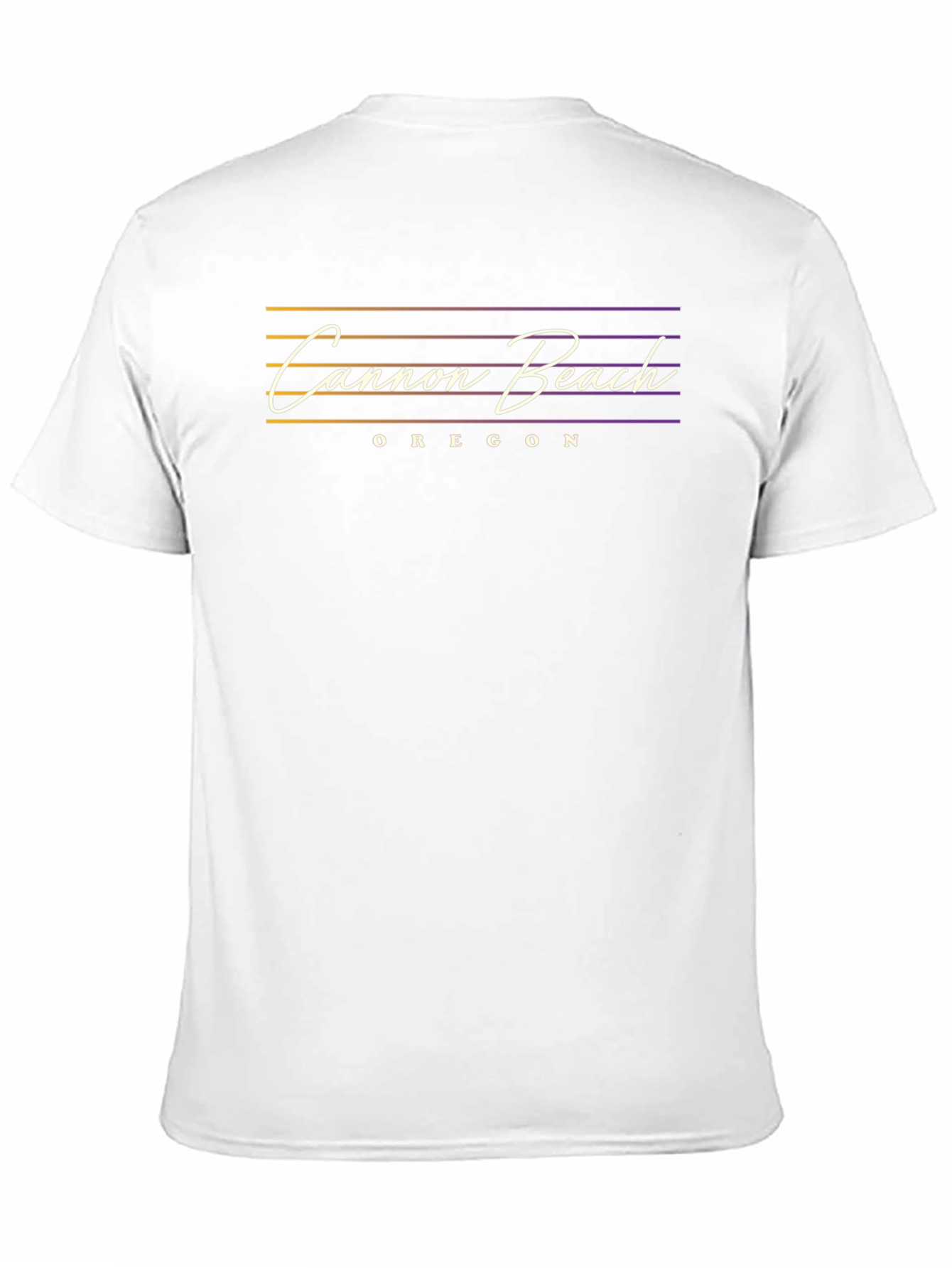 Cannon Beach Oregon T-Shirt - Retro Style