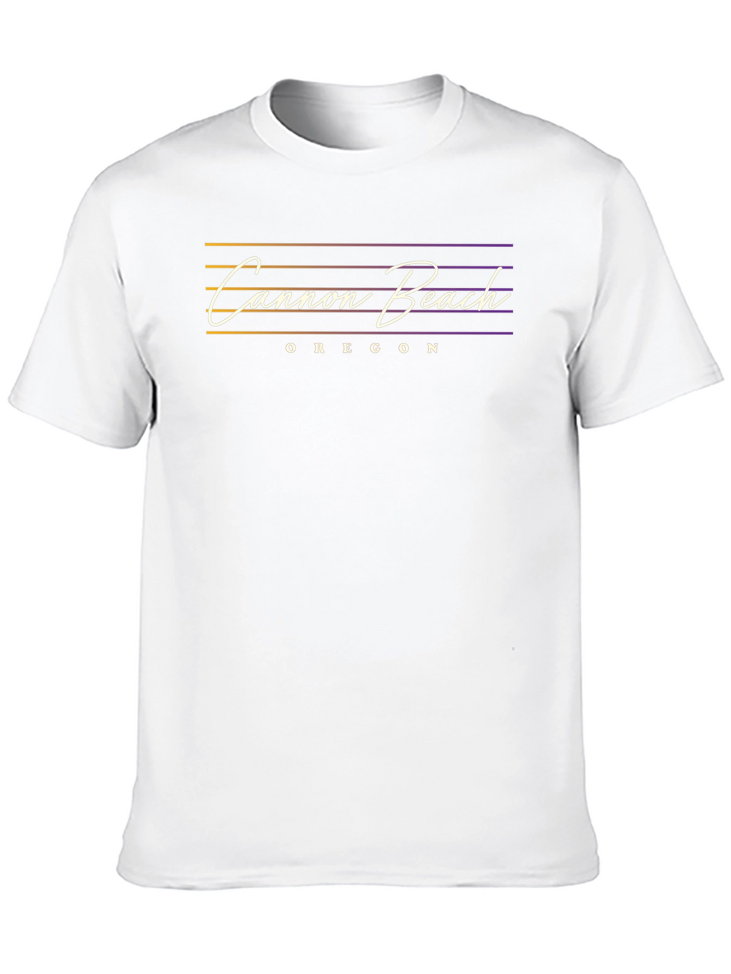 Cannon Beach Oregon T-Shirt - Retro Style