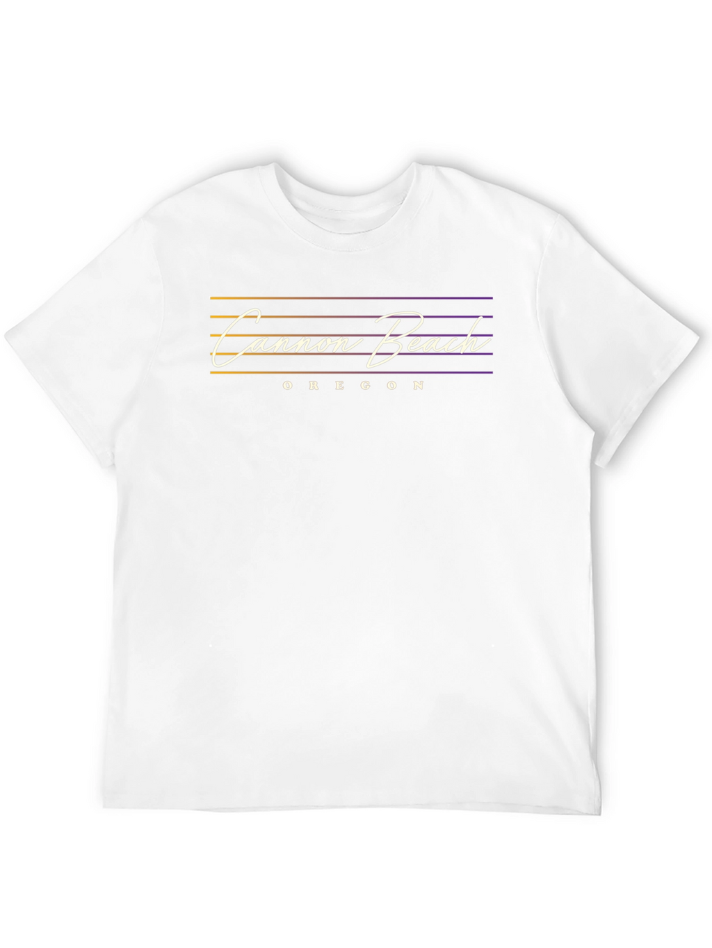 Cannon Beach Oregon T-Shirt - Retro Style