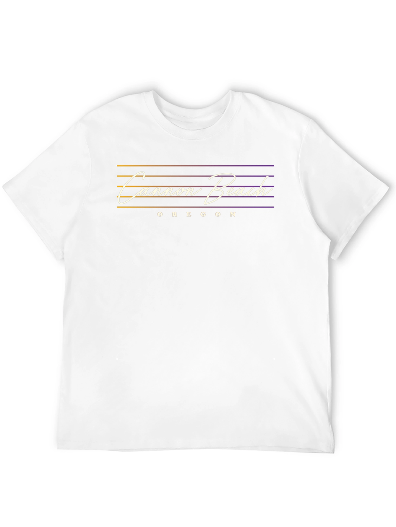 Cannon Beach Oregon T-Shirt - Retro Style