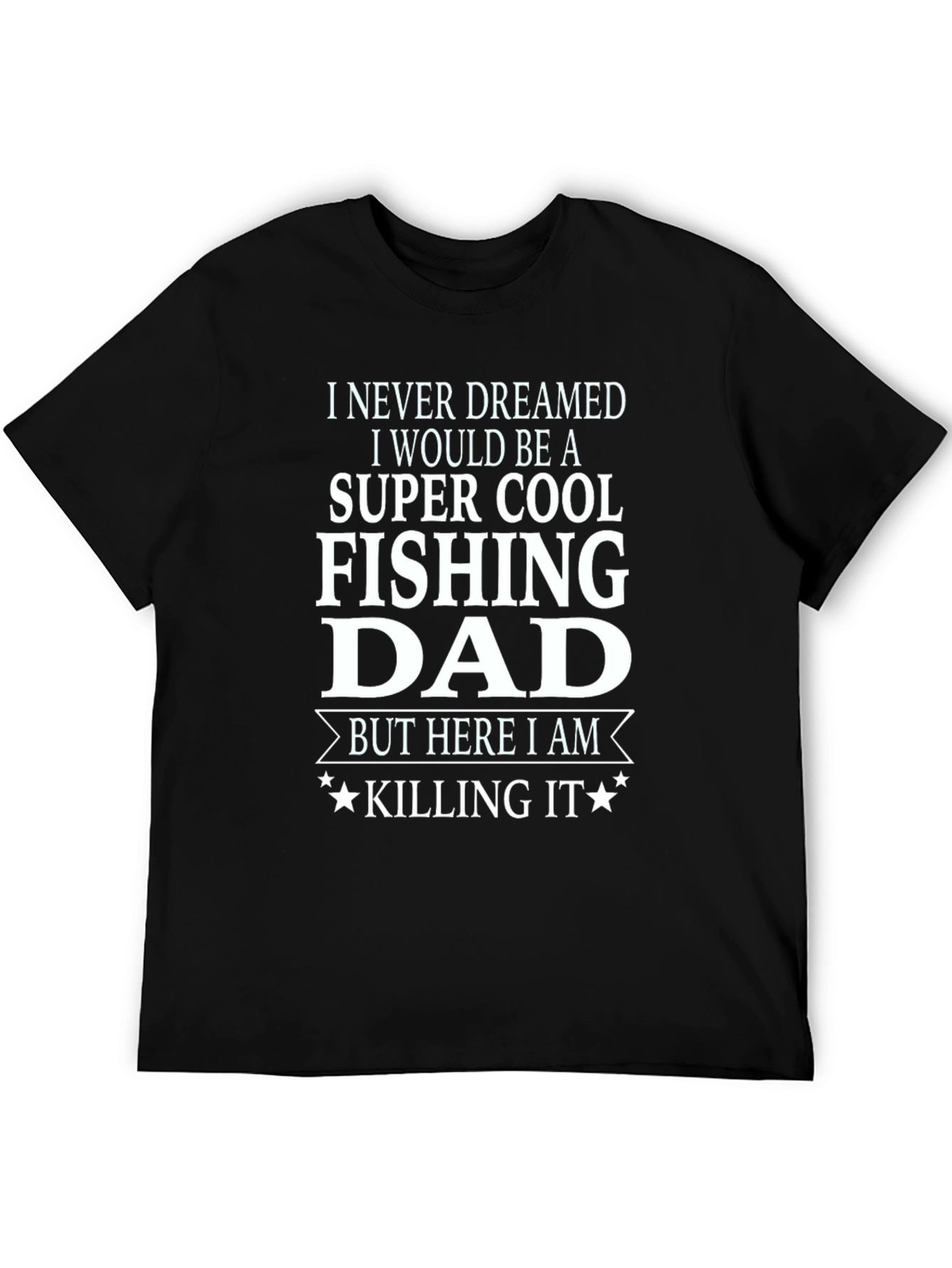 Super Cool Fishing Dad T-Shirt - Novelty Gift