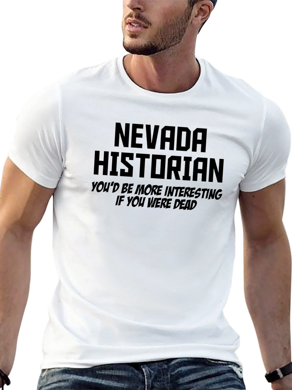 Nevada Historian Graphic Novelty T-Shirt