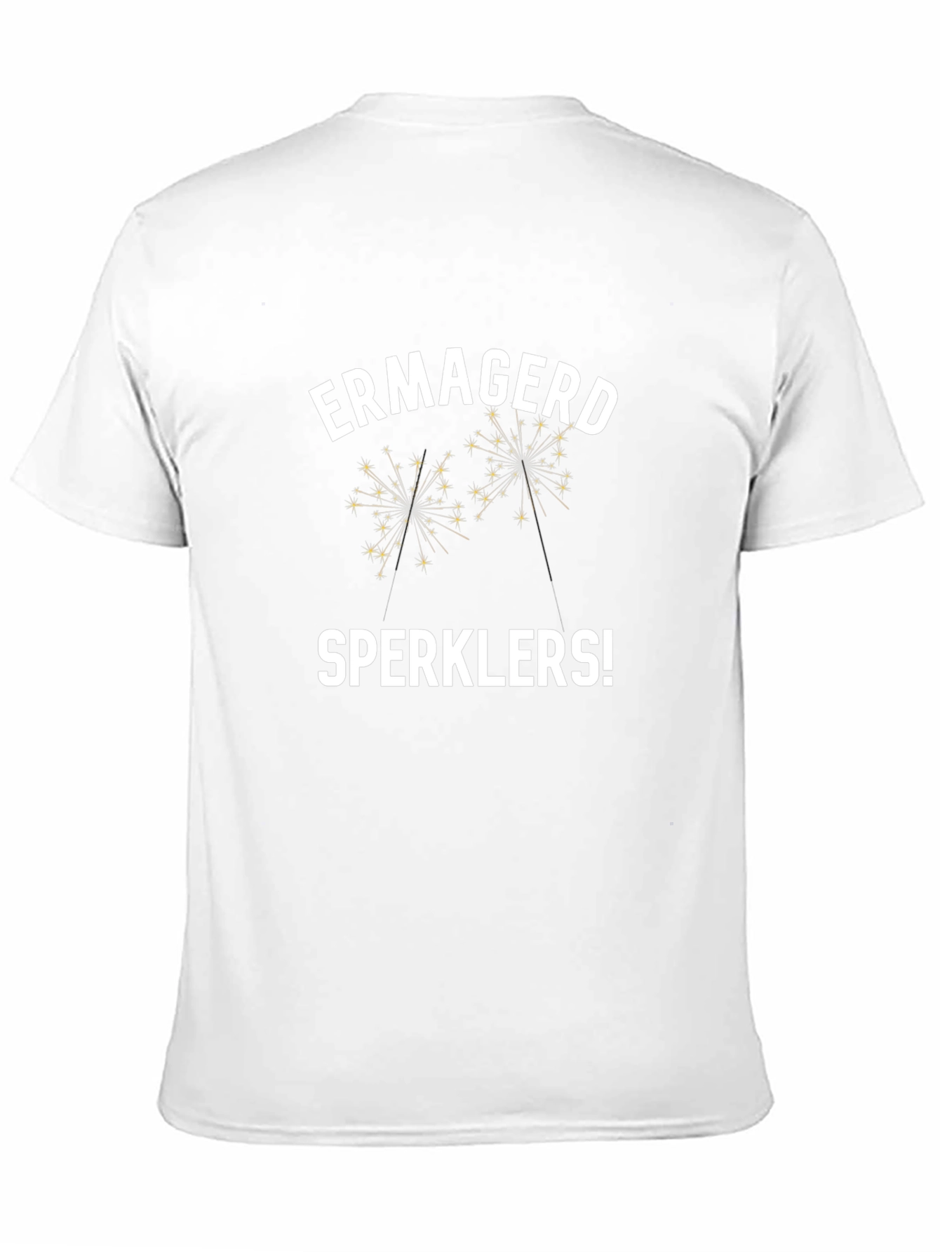 Ermagerd Sperklers! Graphic T-Shirt - Novelty Party Tee