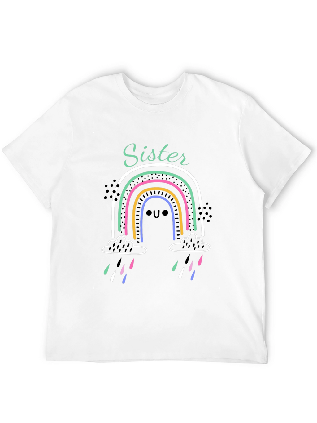Sister Rainbow T-Shirt - Cute & Comfy