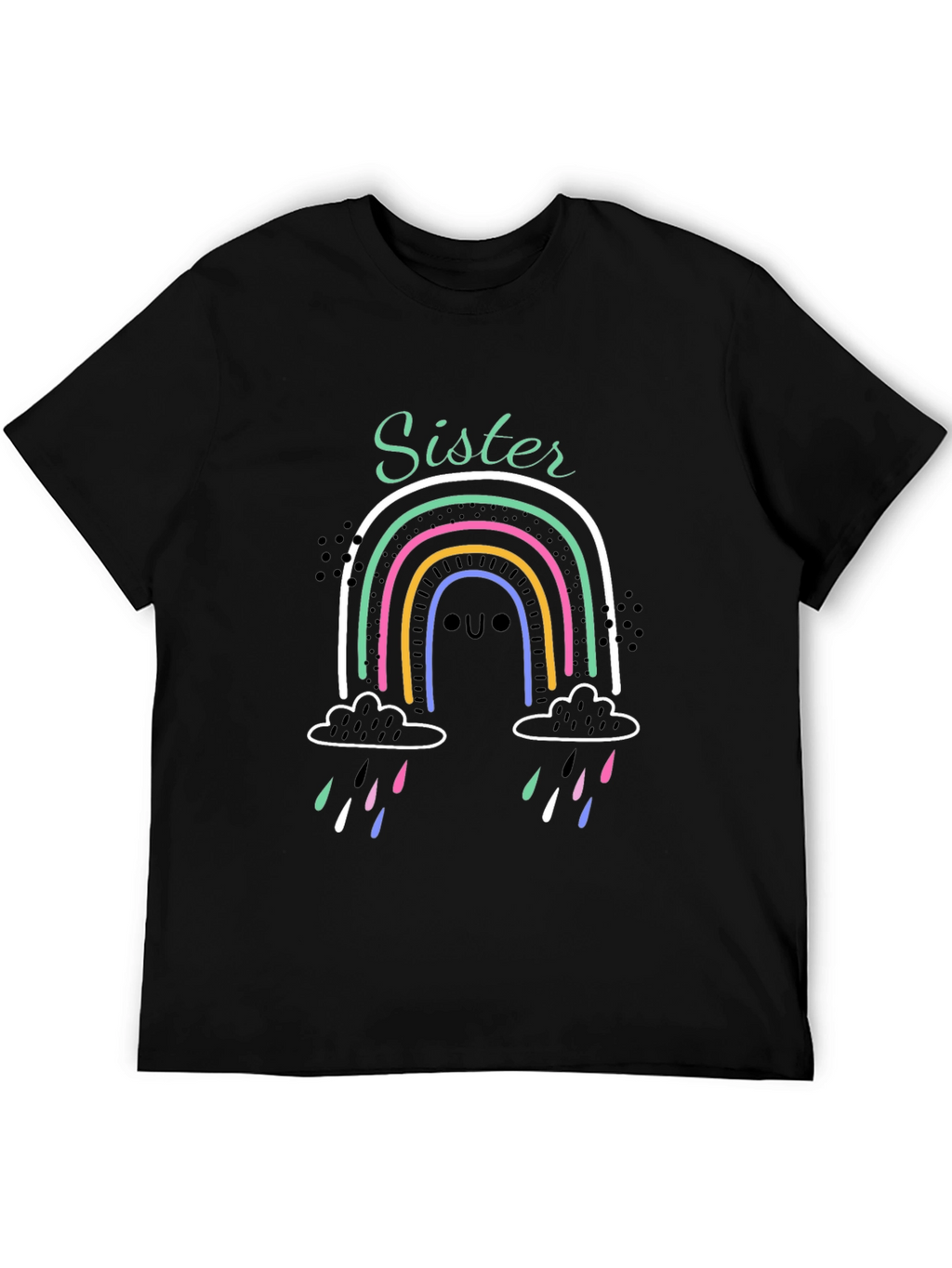 Sister Rainbow T-Shirt - Cute & Comfy
