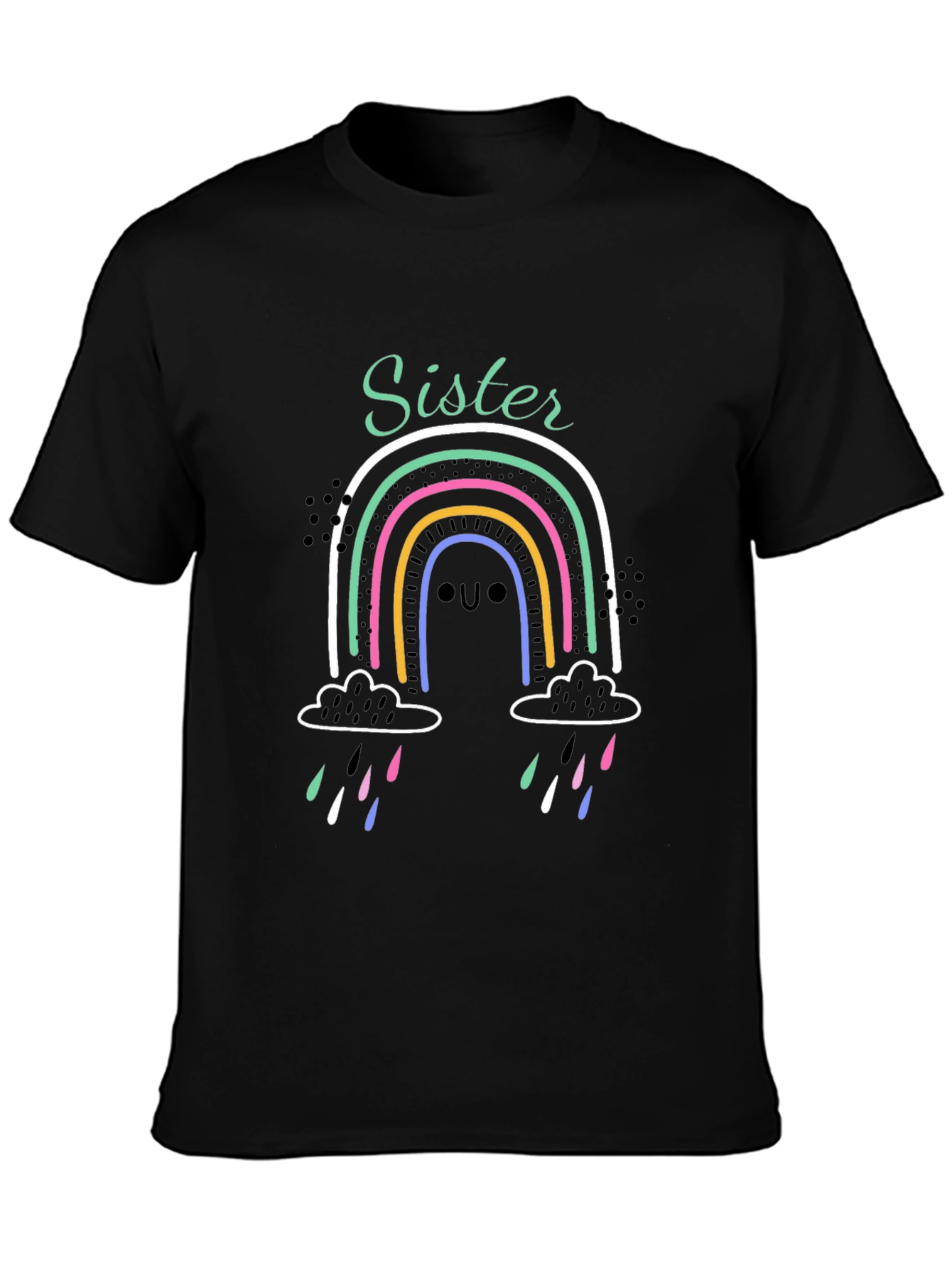 Sister Rainbow T-Shirt - Cute & Comfy