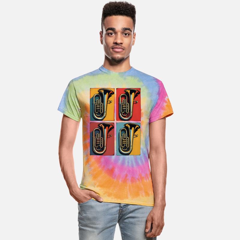 Euphonium Brass Instrument Retro Art