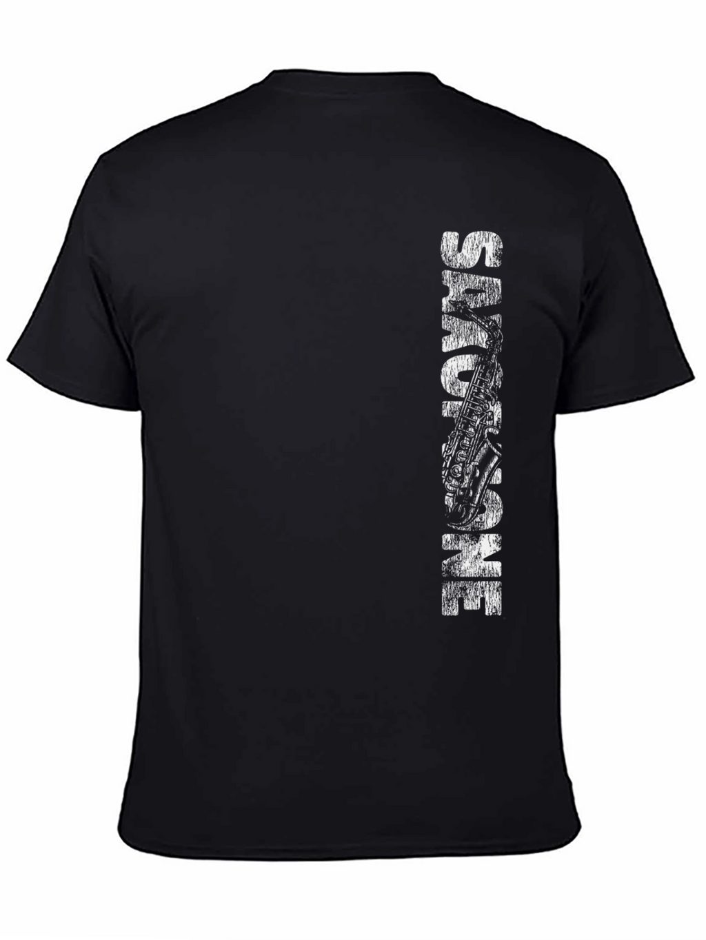 Cool Saxophone Music Lover Black T-Shirt