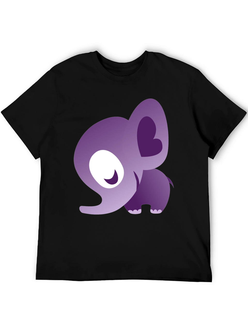 Cute Elephant Graphic T-Shirt - Stylish Animal Tee