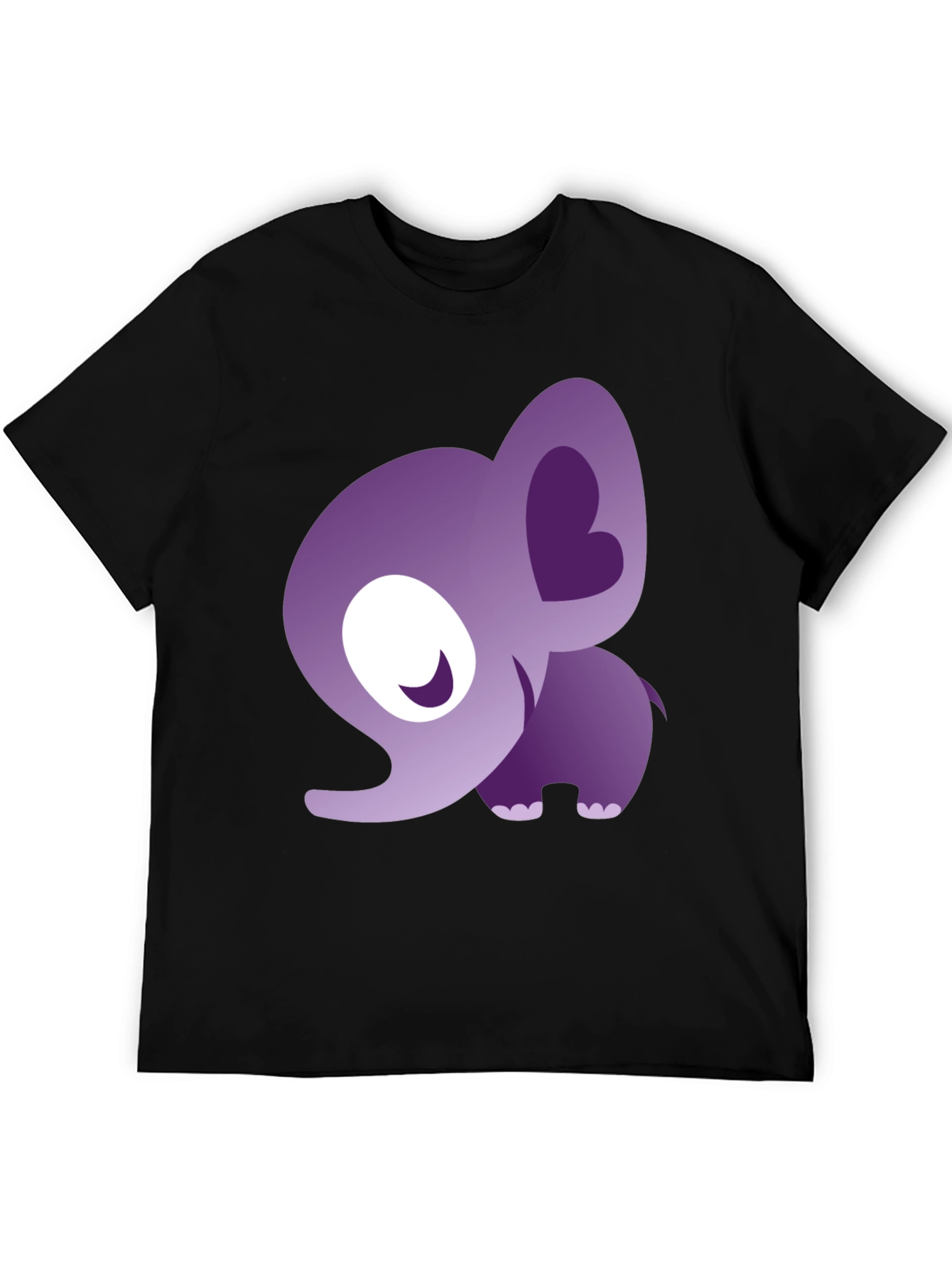 Cute Elephant Graphic T-Shirt - Stylish Animal Tee
