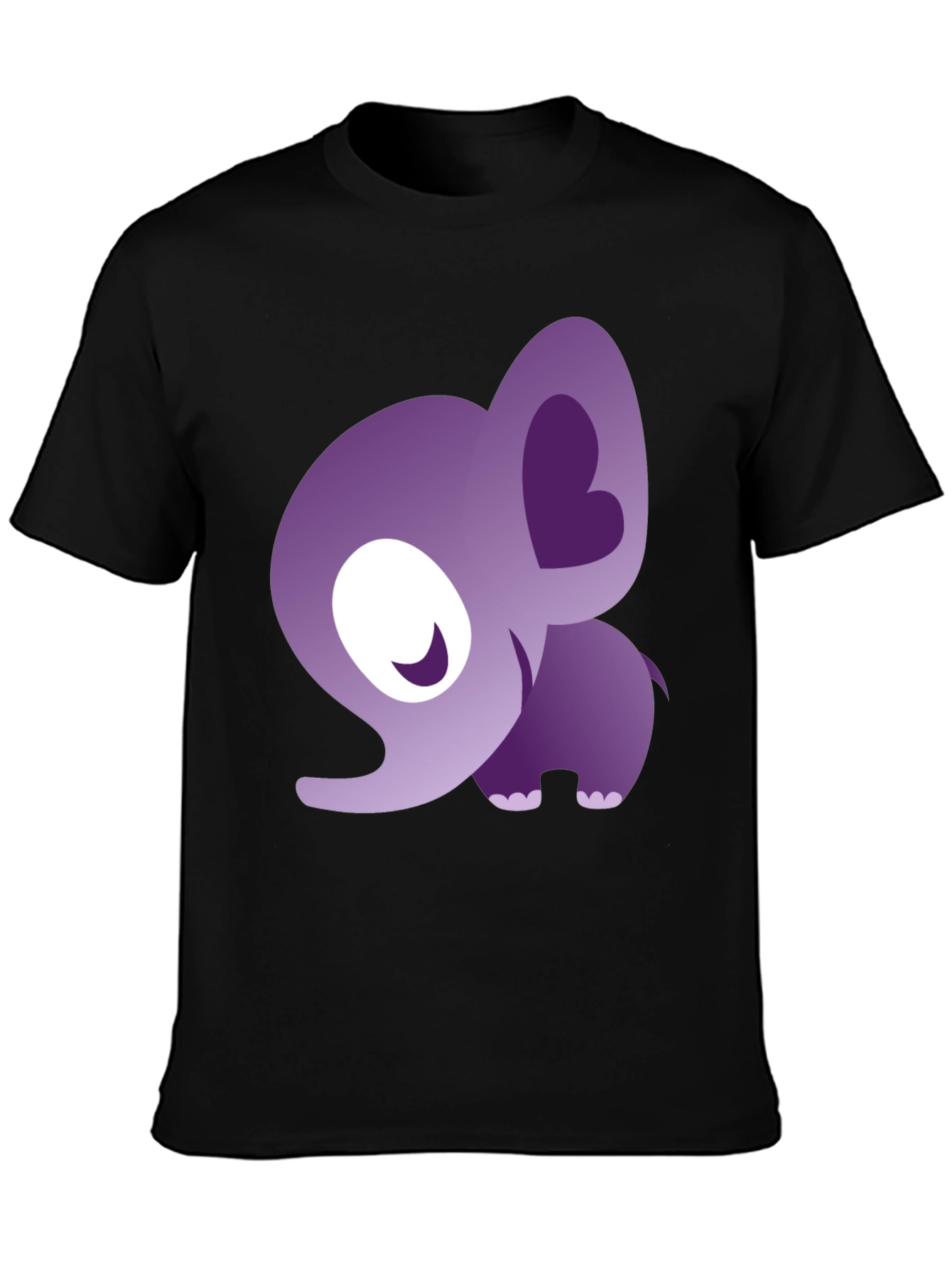 Cute Elephant Graphic T-Shirt - Stylish Animal Tee