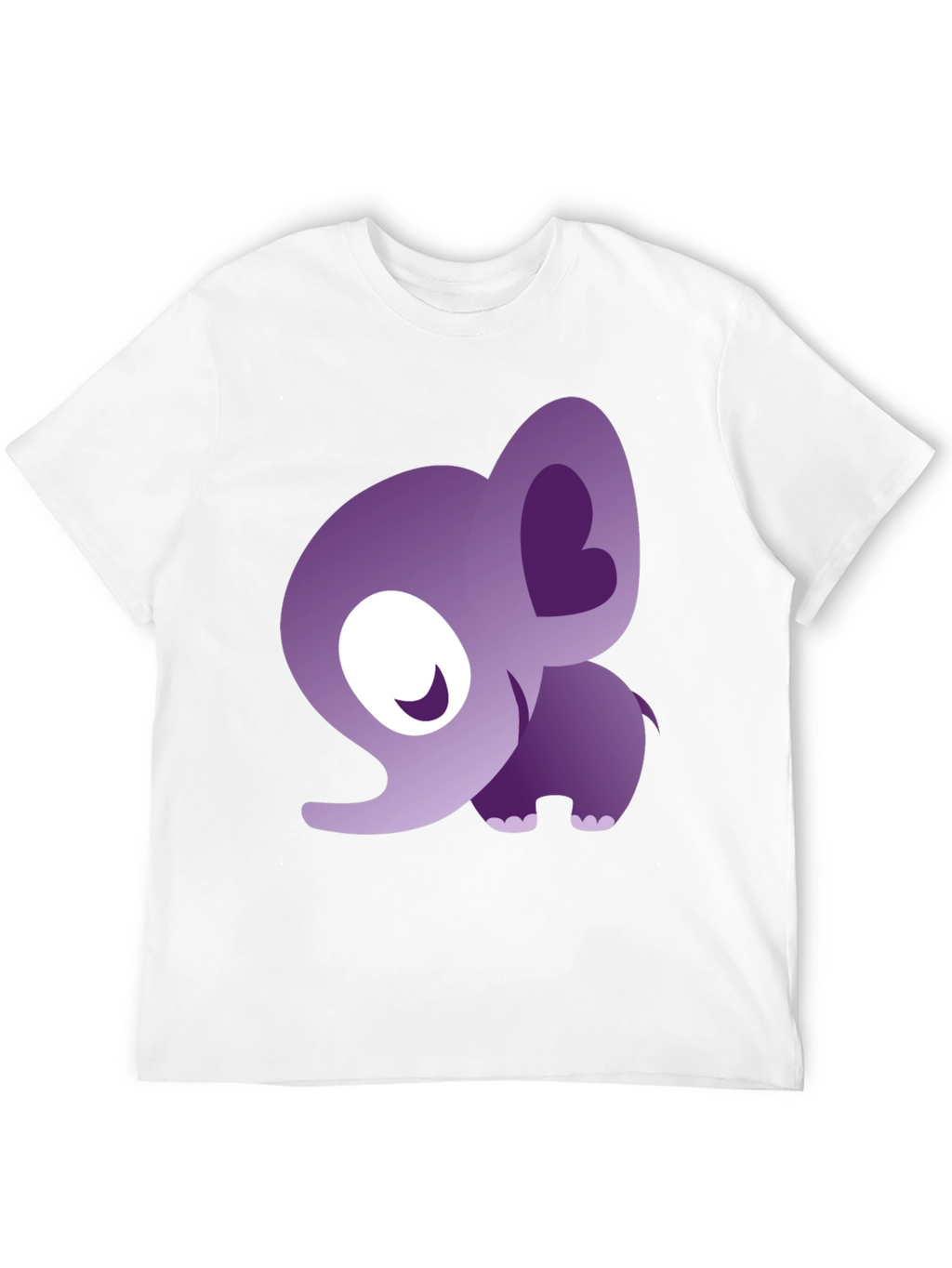 Cute Elephant Graphic T-Shirt - Stylish Animal Tee
