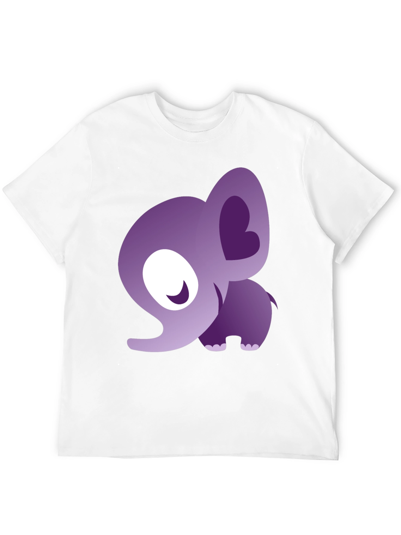 Cute Elephant Graphic T-Shirt - Stylish Animal Tee