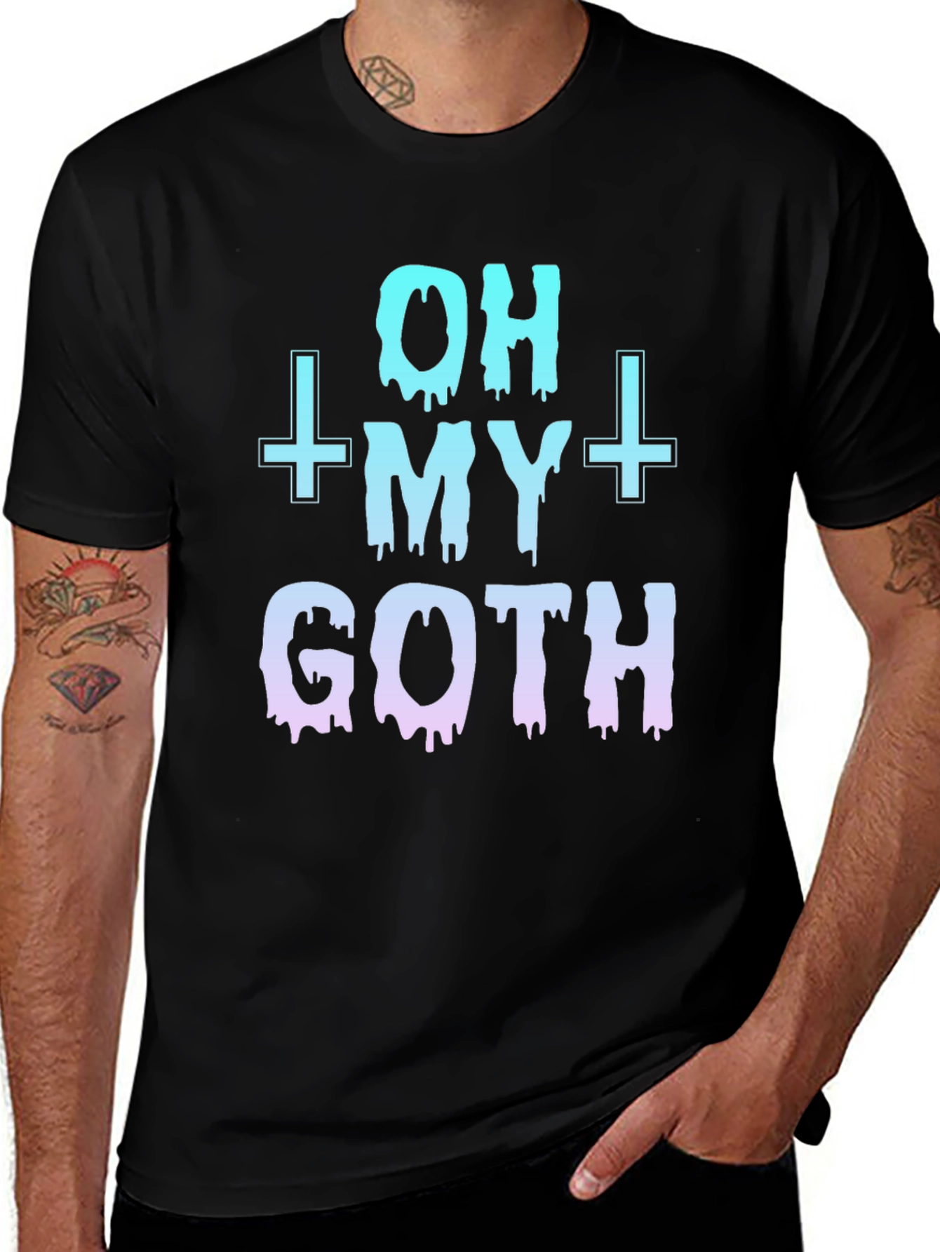 Oh My Goth T-Shirt - Unisex Dark Humor Tee