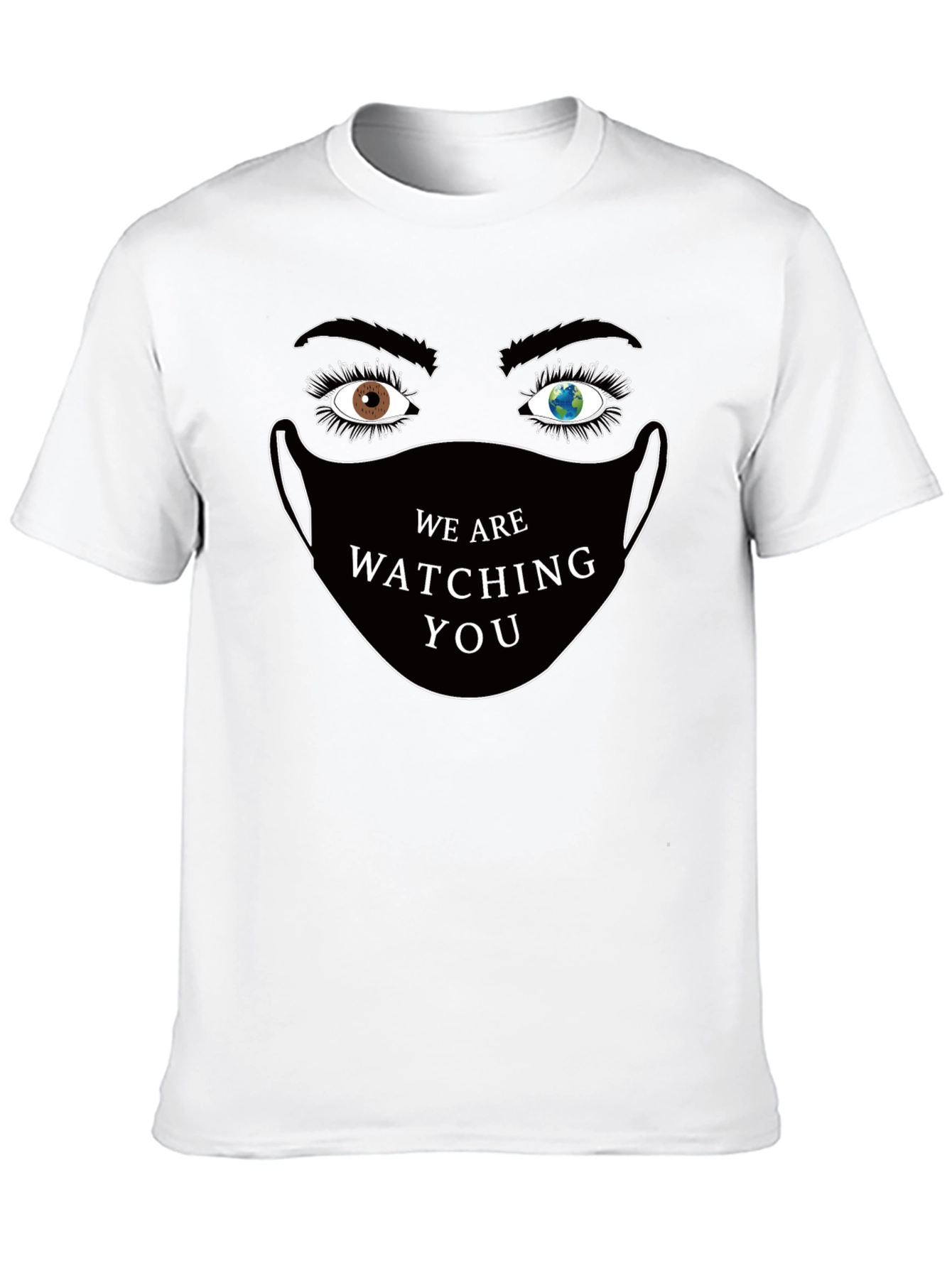 Watching You Novelty Graphic T-Shirt
