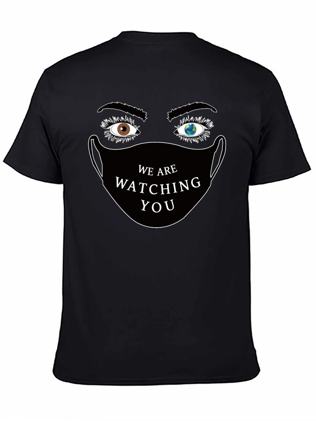 Watching You Novelty Graphic T-Shirt