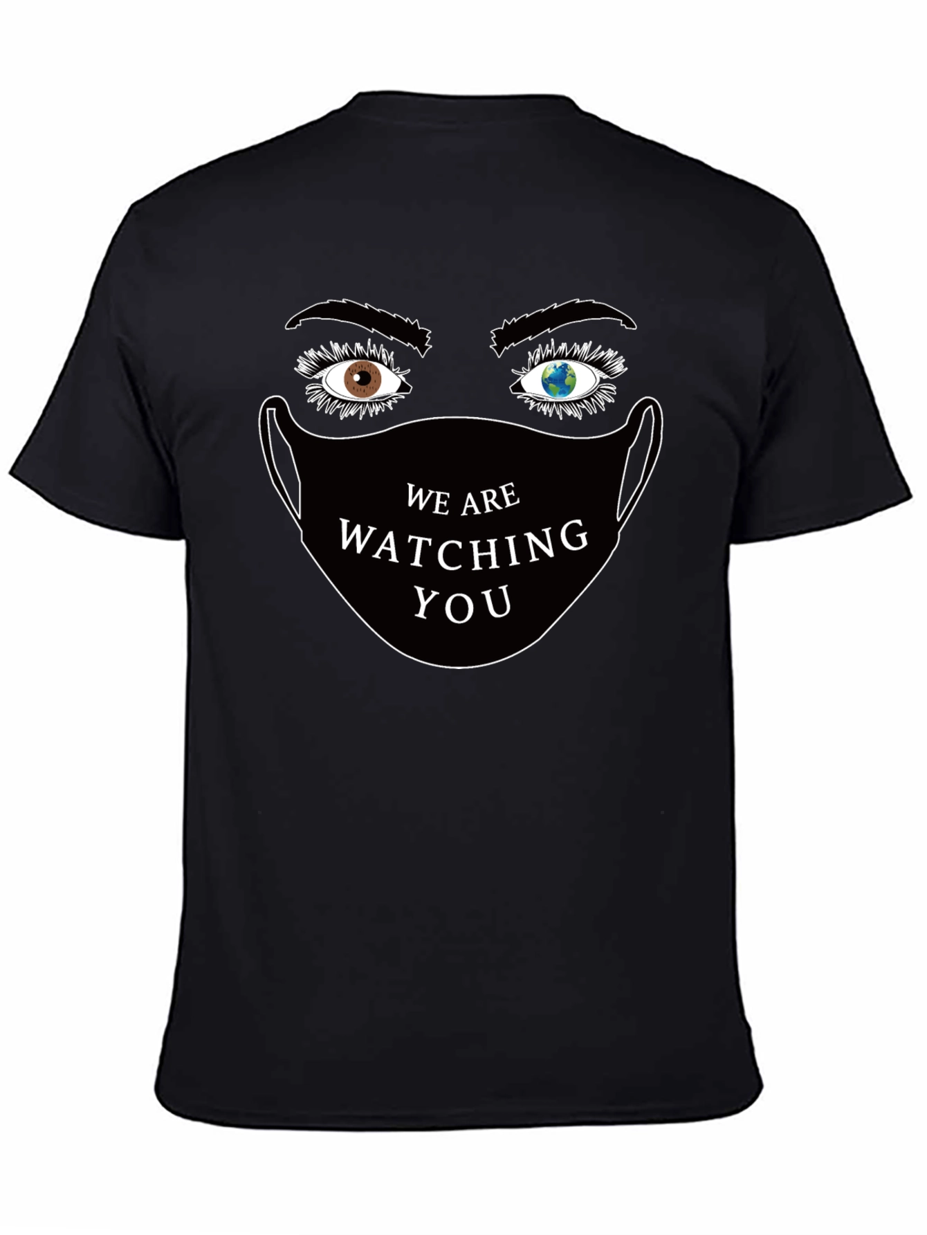 Watching You Novelty Graphic T-Shirt