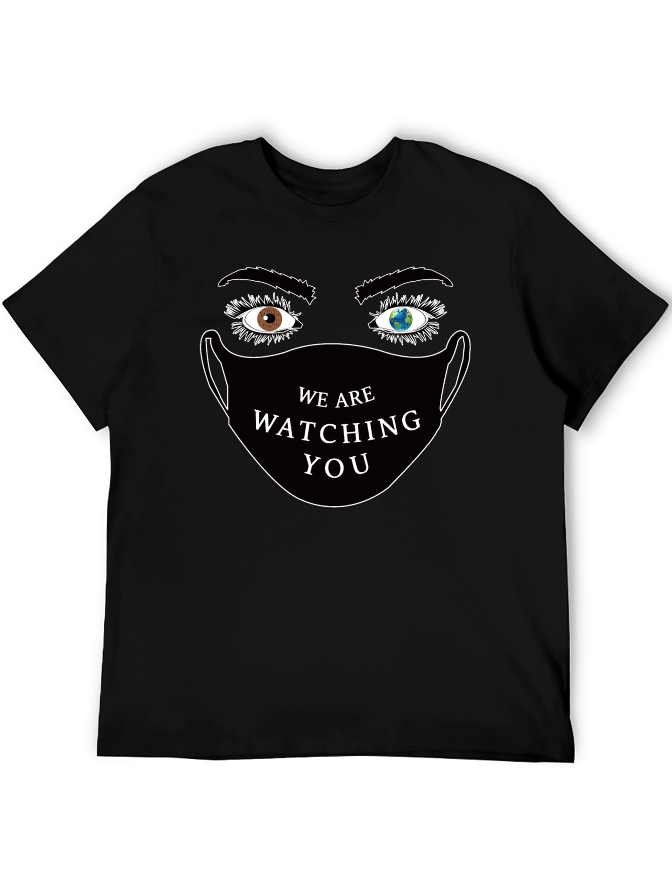 Watching You Novelty Graphic T-Shirt