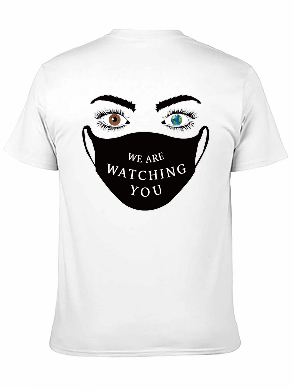 Watching You Novelty Graphic T-Shirt