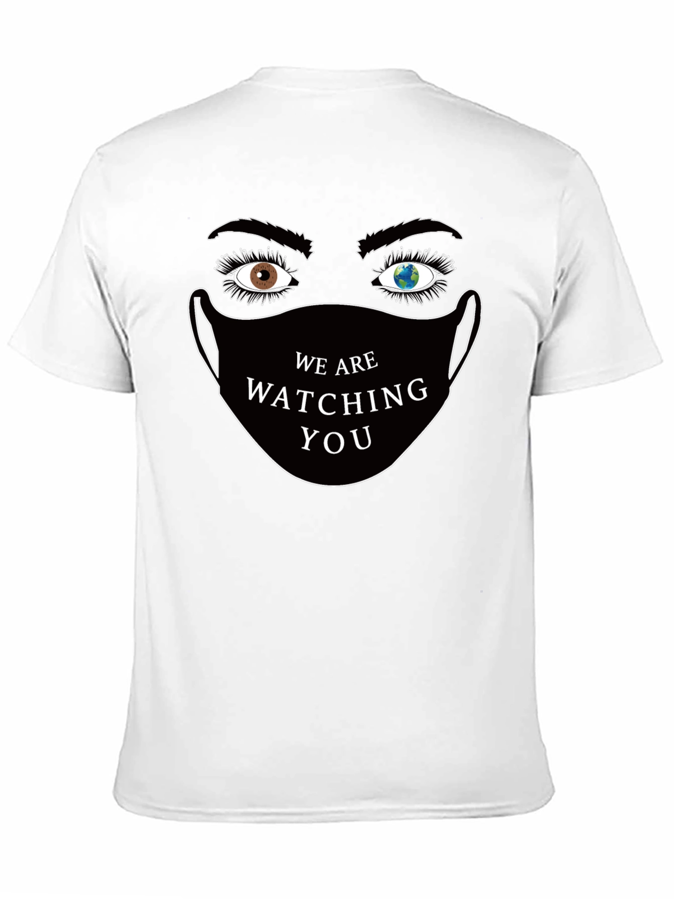 Watching You Novelty Graphic T-Shirt
