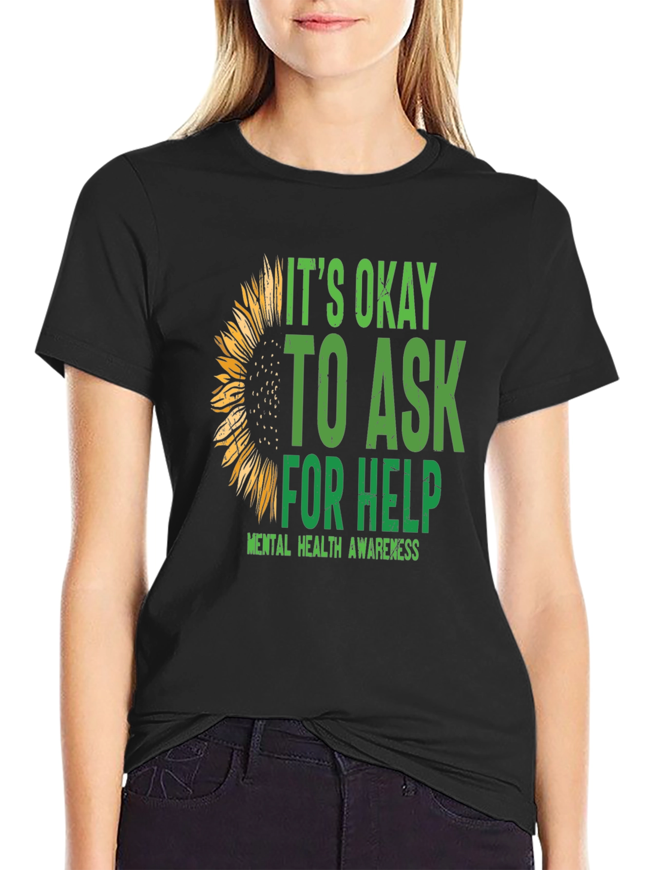 Its Okay to Ask for Help Mental Health Awareness T-Shirt
