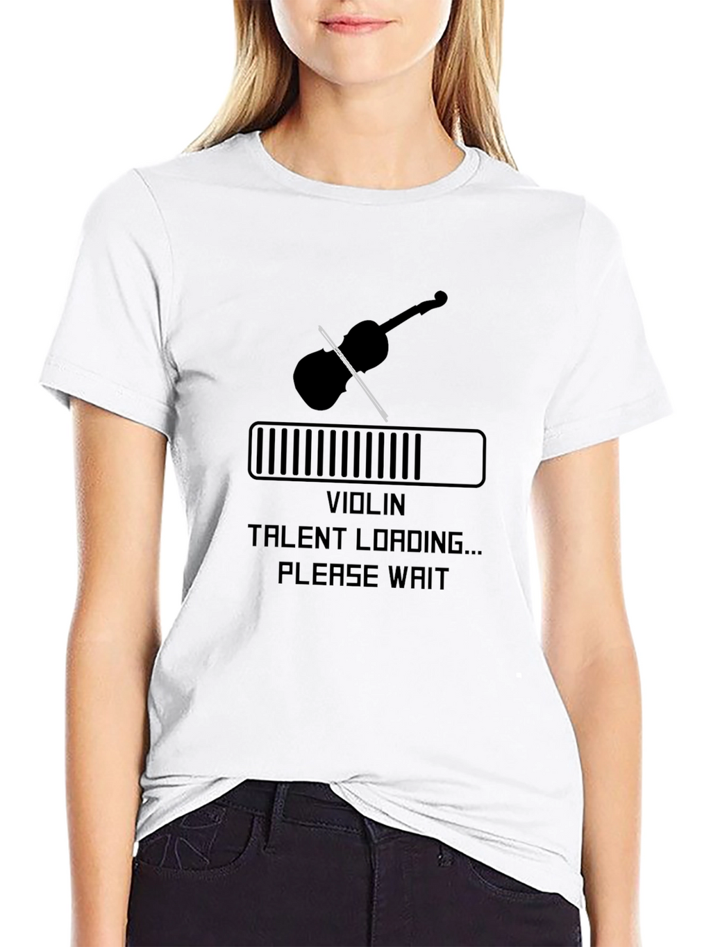 Violin Talent Loading T-Shirt - Musician Tee