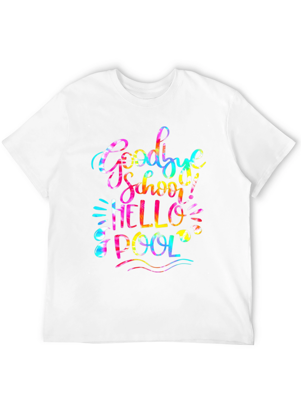 Goodbye School Hello Pool Graphic Tee