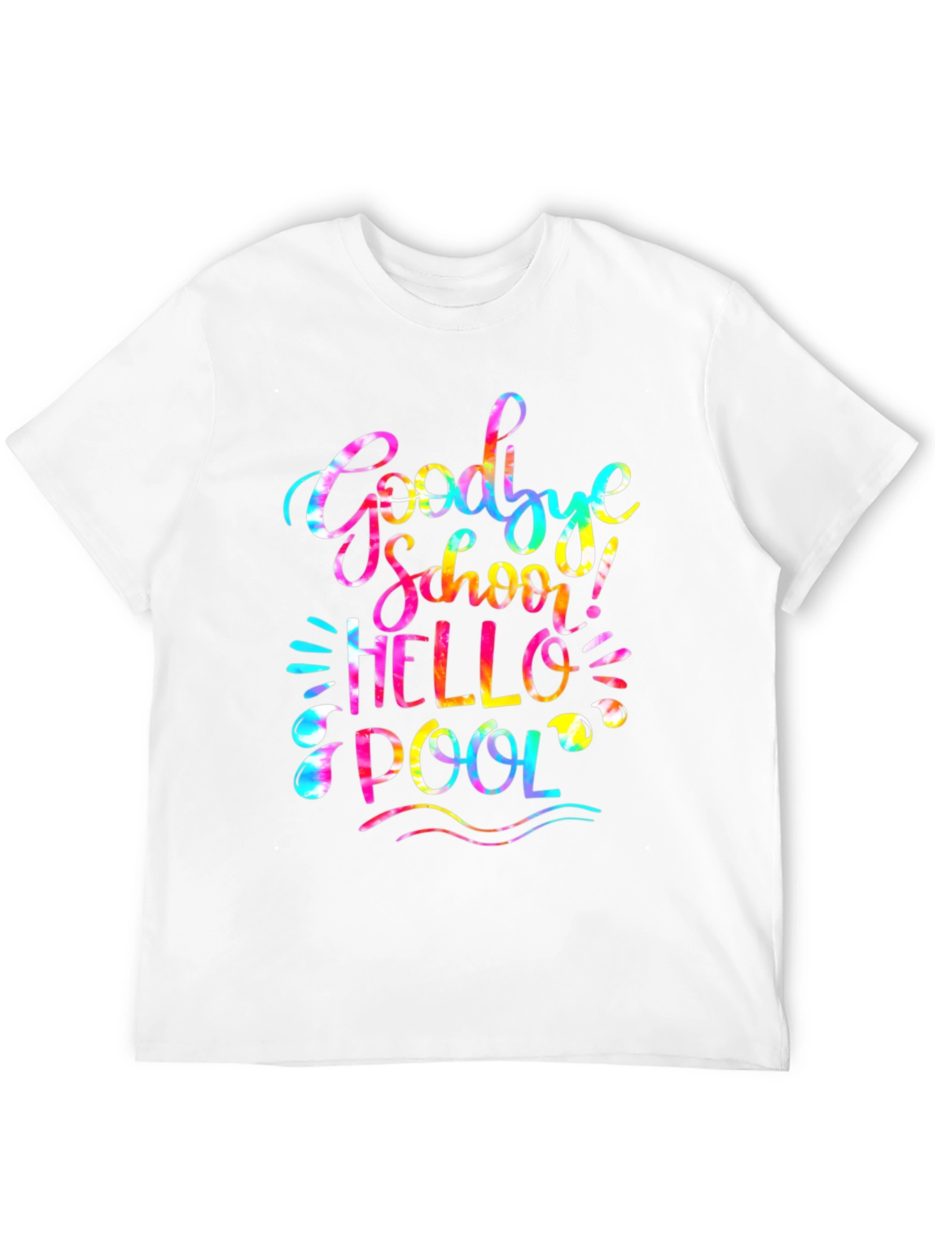 Goodbye School Hello Pool Graphic Tee