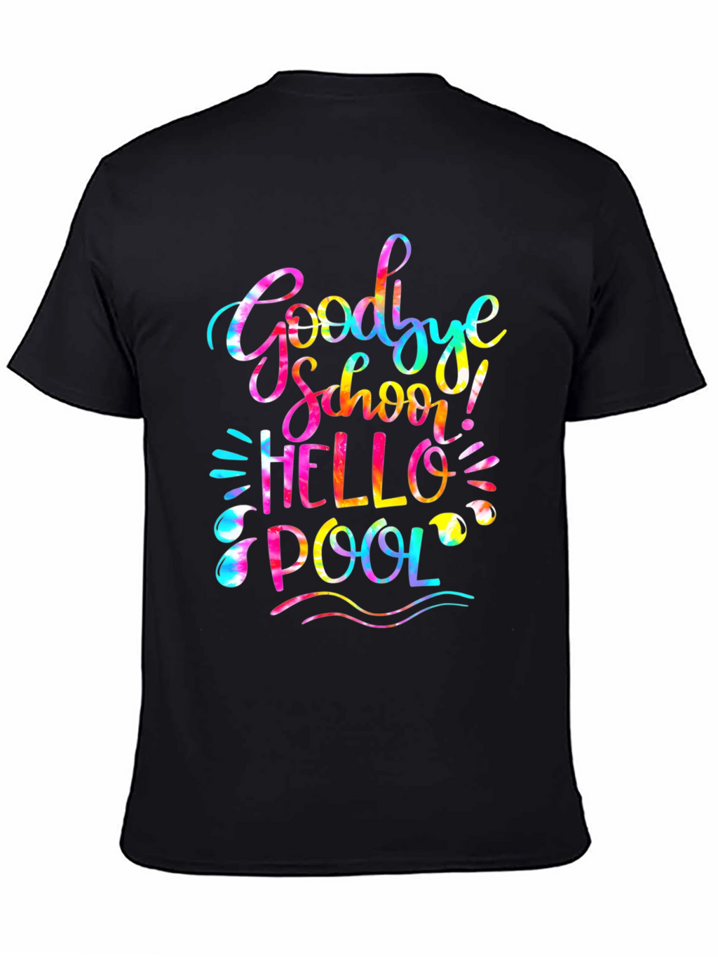 Goodbye School Hello Pool Graphic Tee