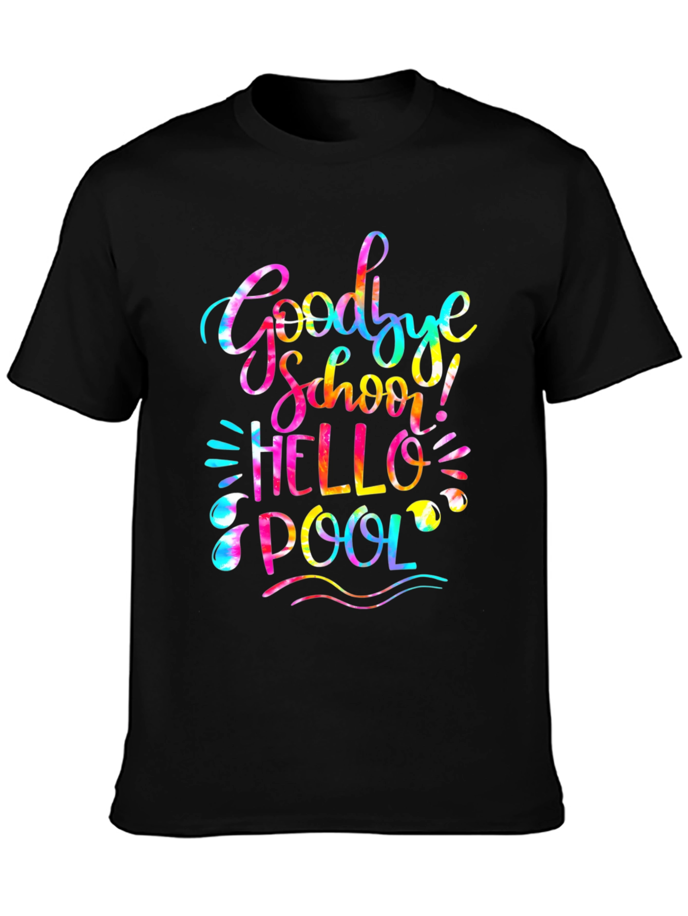 Goodbye School Hello Pool Graphic Tee