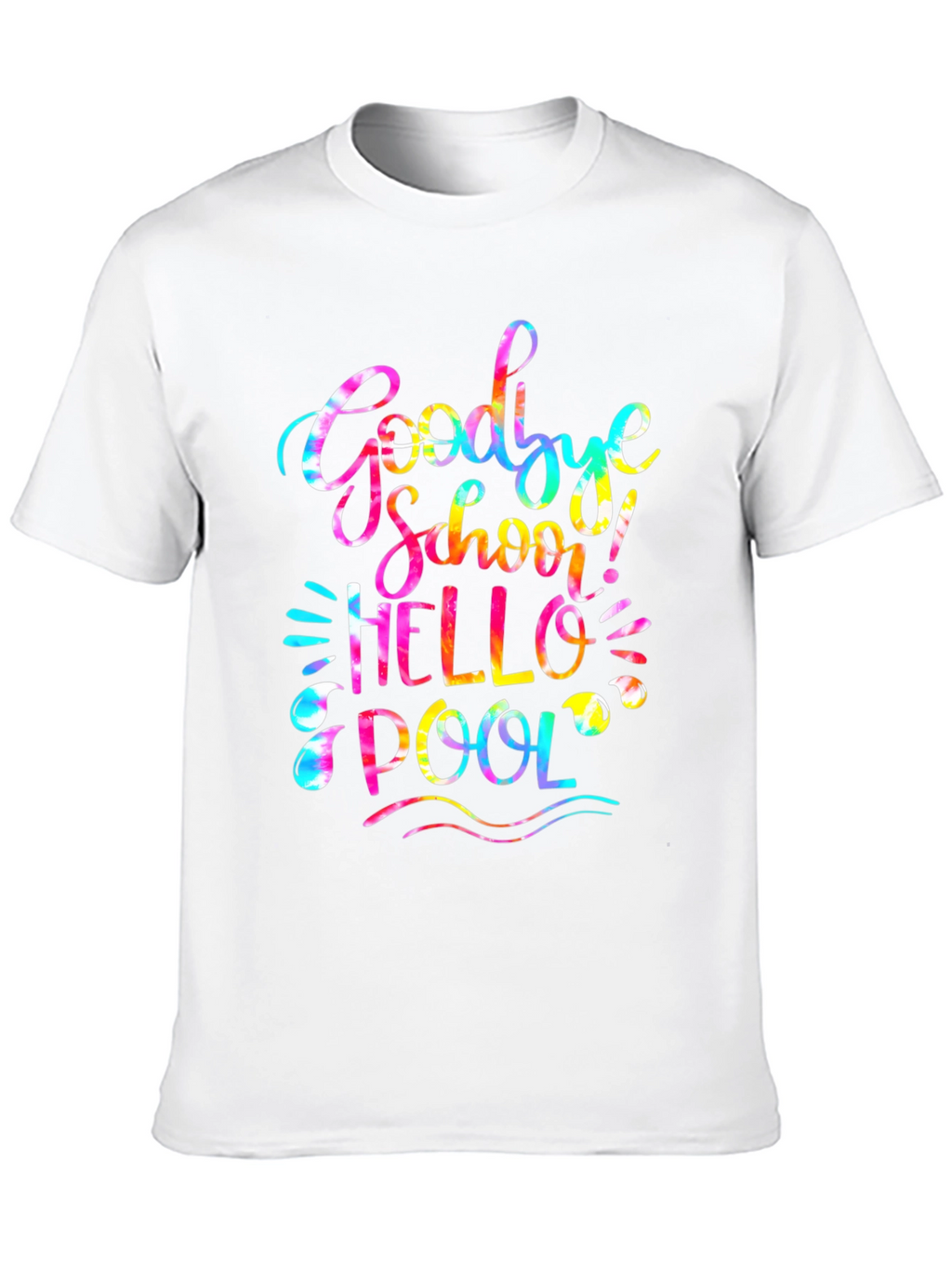 Goodbye School Hello Pool Graphic Tee