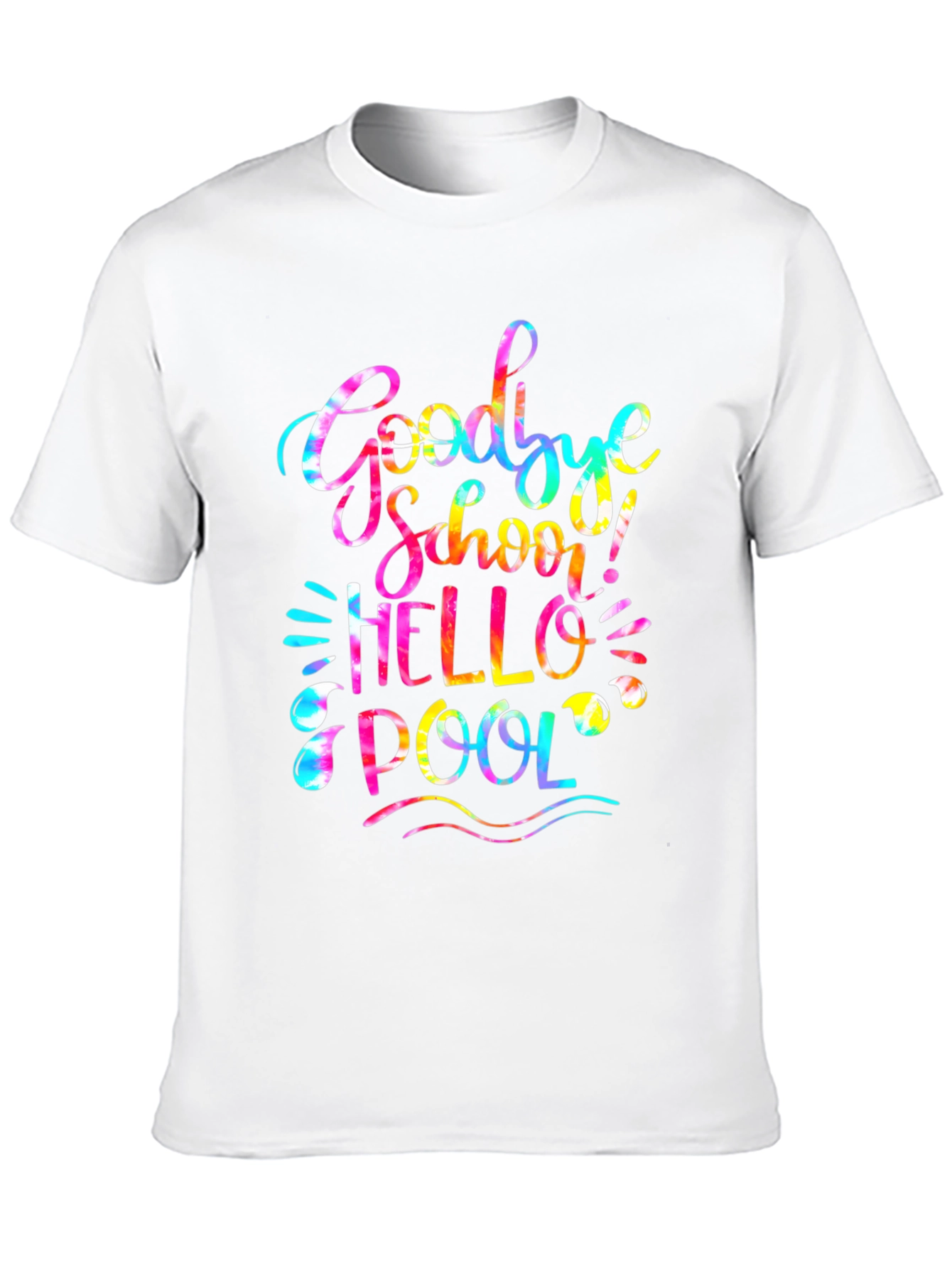 Goodbye School Hello Pool Graphic Tee