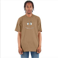 Expressive Cartoon Eyes with Smile
