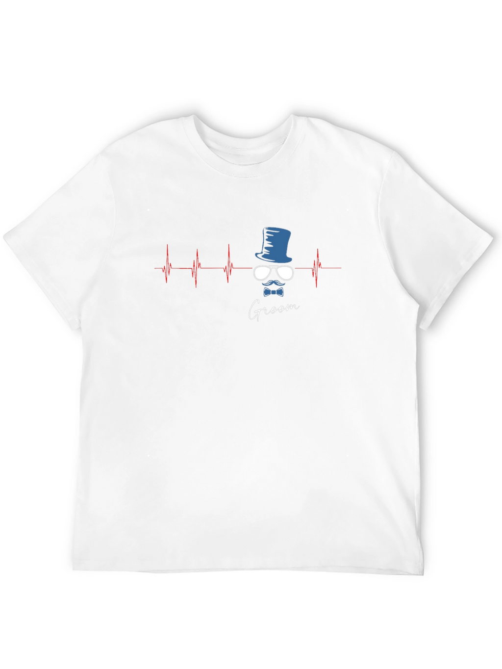 Groom Heartbeat Graphic T-Shirt