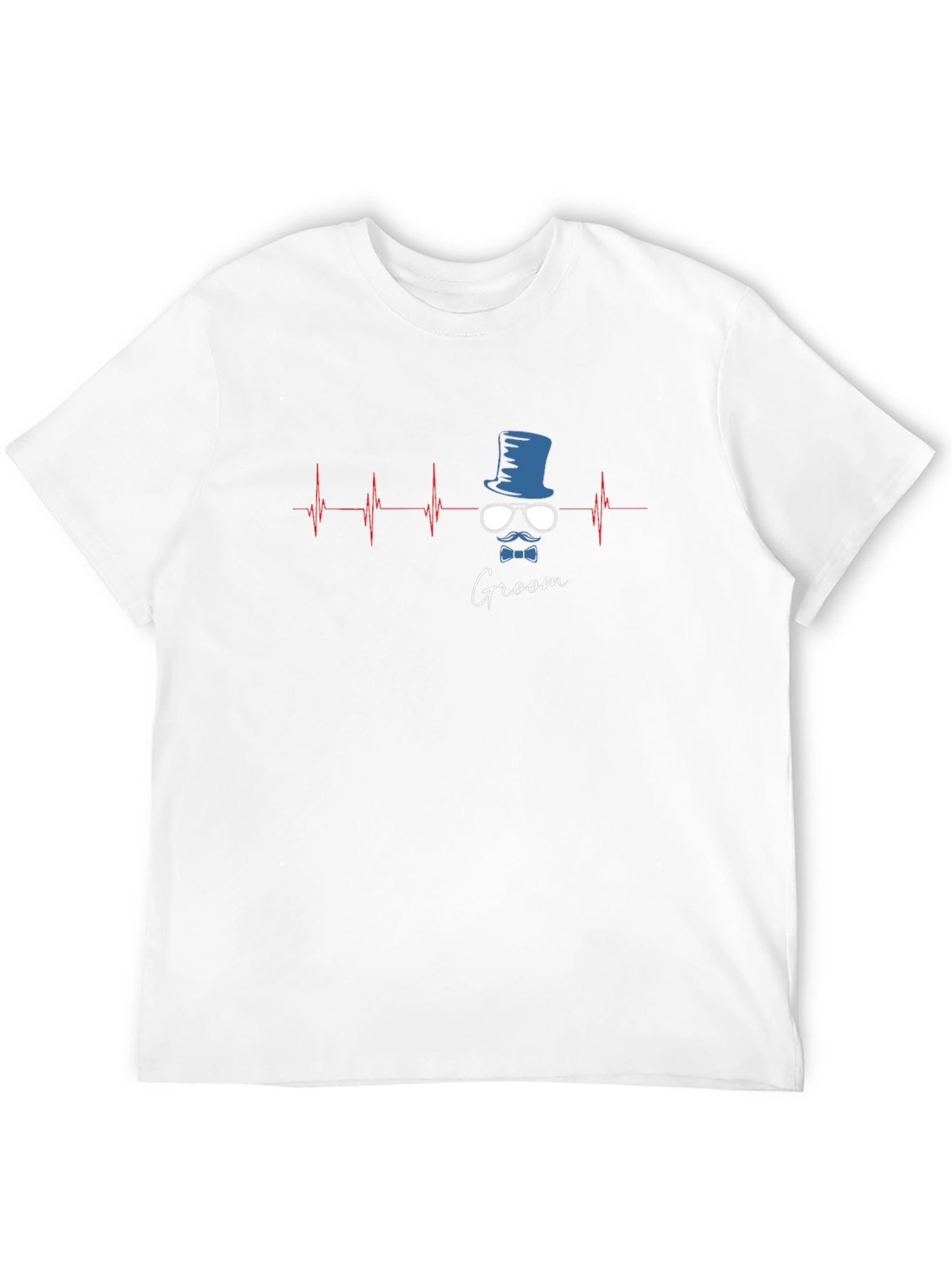 Groom Heartbeat Graphic T-Shirt