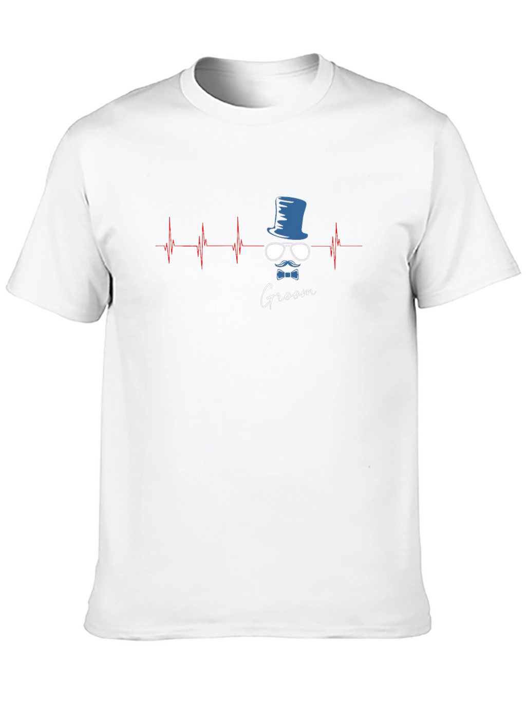Groom Heartbeat Graphic T-Shirt