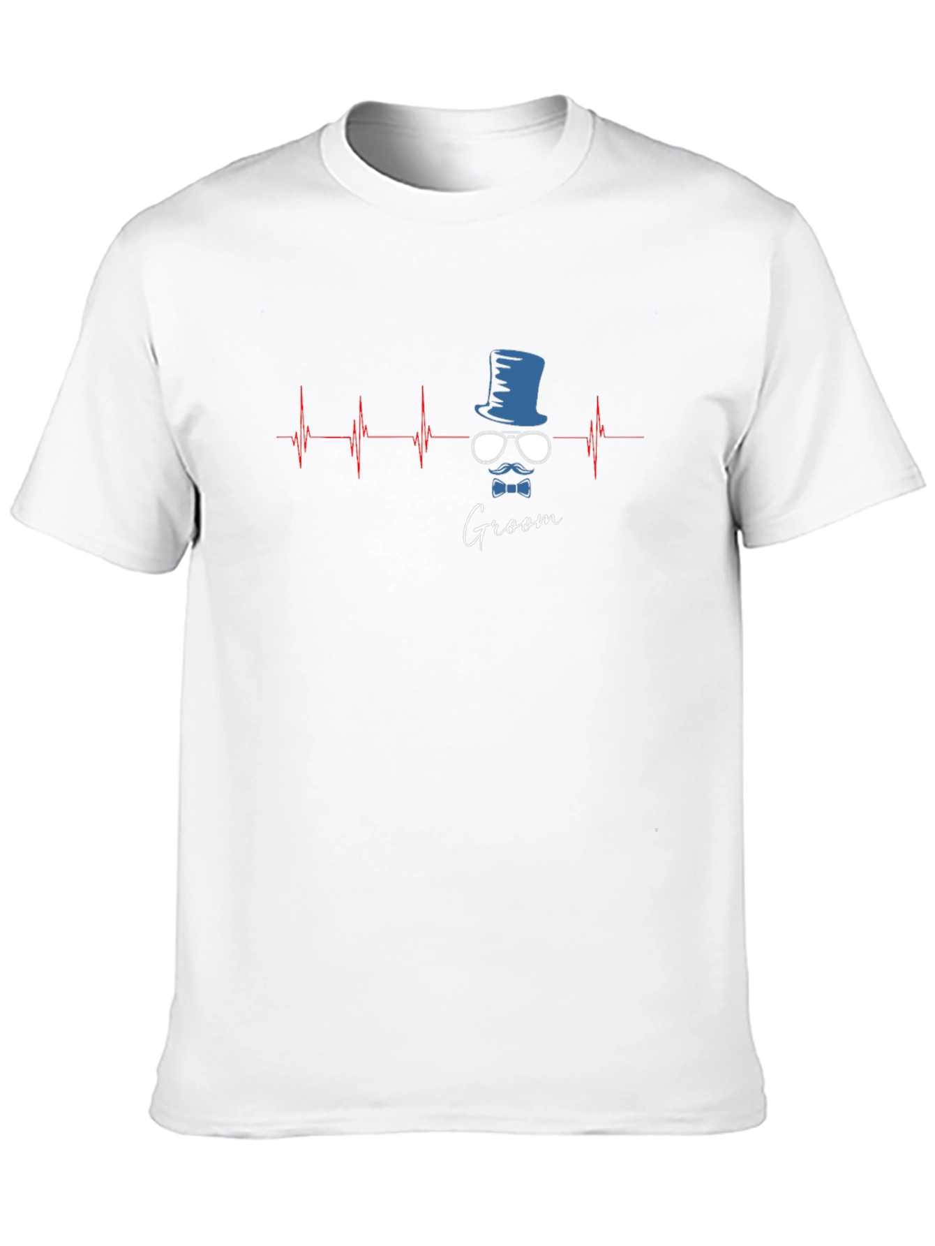 Groom Heartbeat Graphic T-Shirt