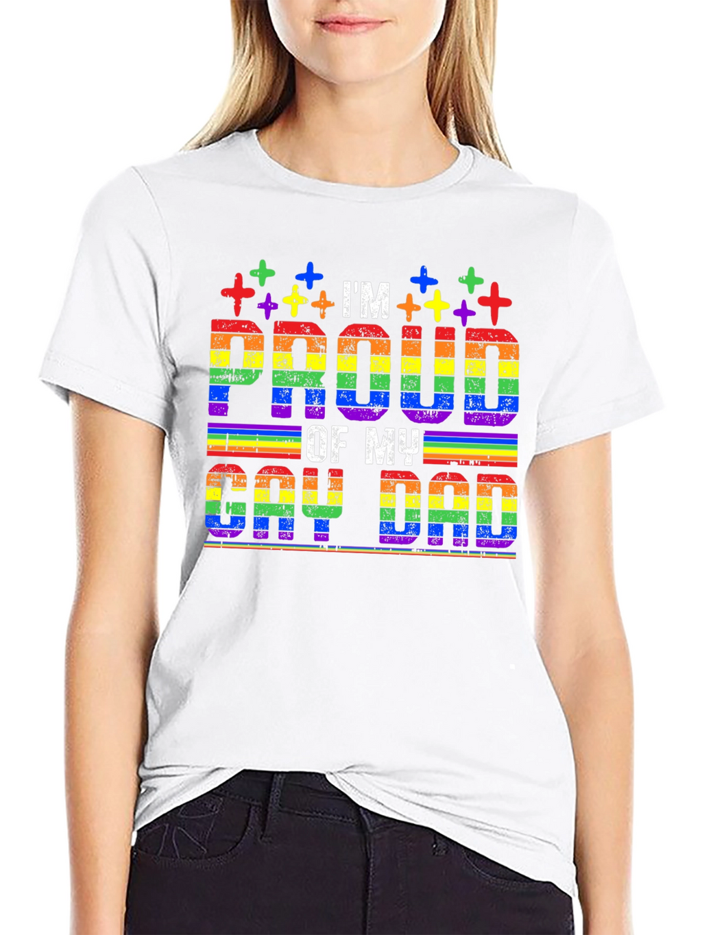 Im Proud of My Gay Dad Pride T-Shirt