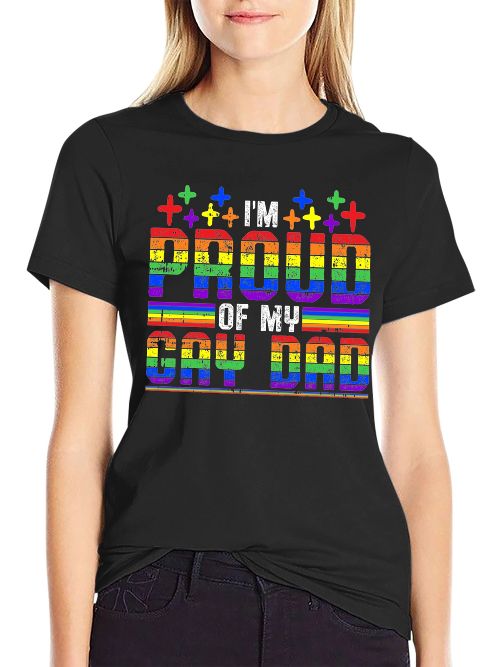 Im Proud of My Gay Dad Pride T-Shirt