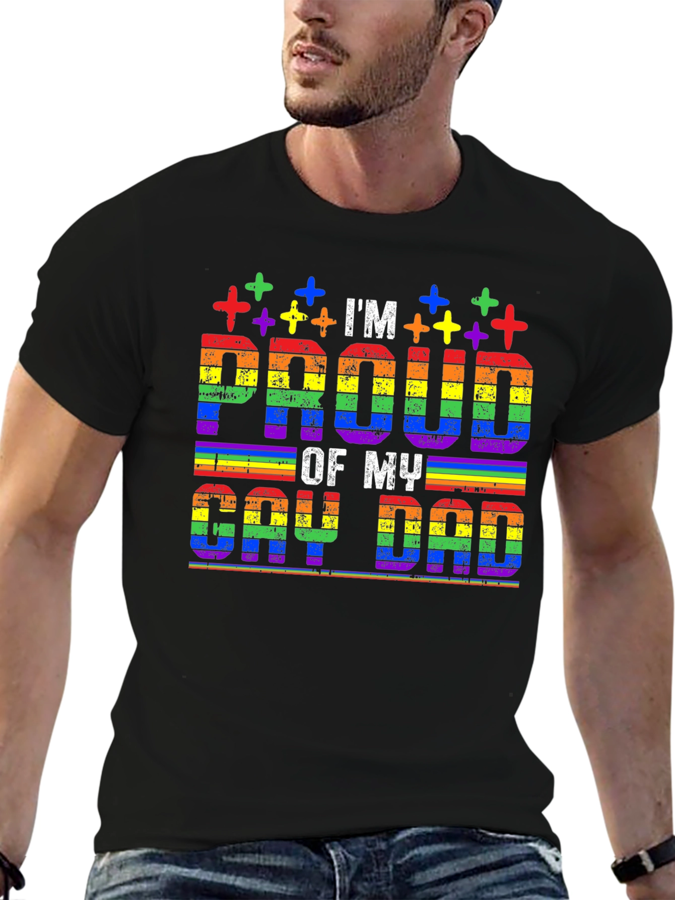 Im Proud of My Gay Dad Pride T-Shirt