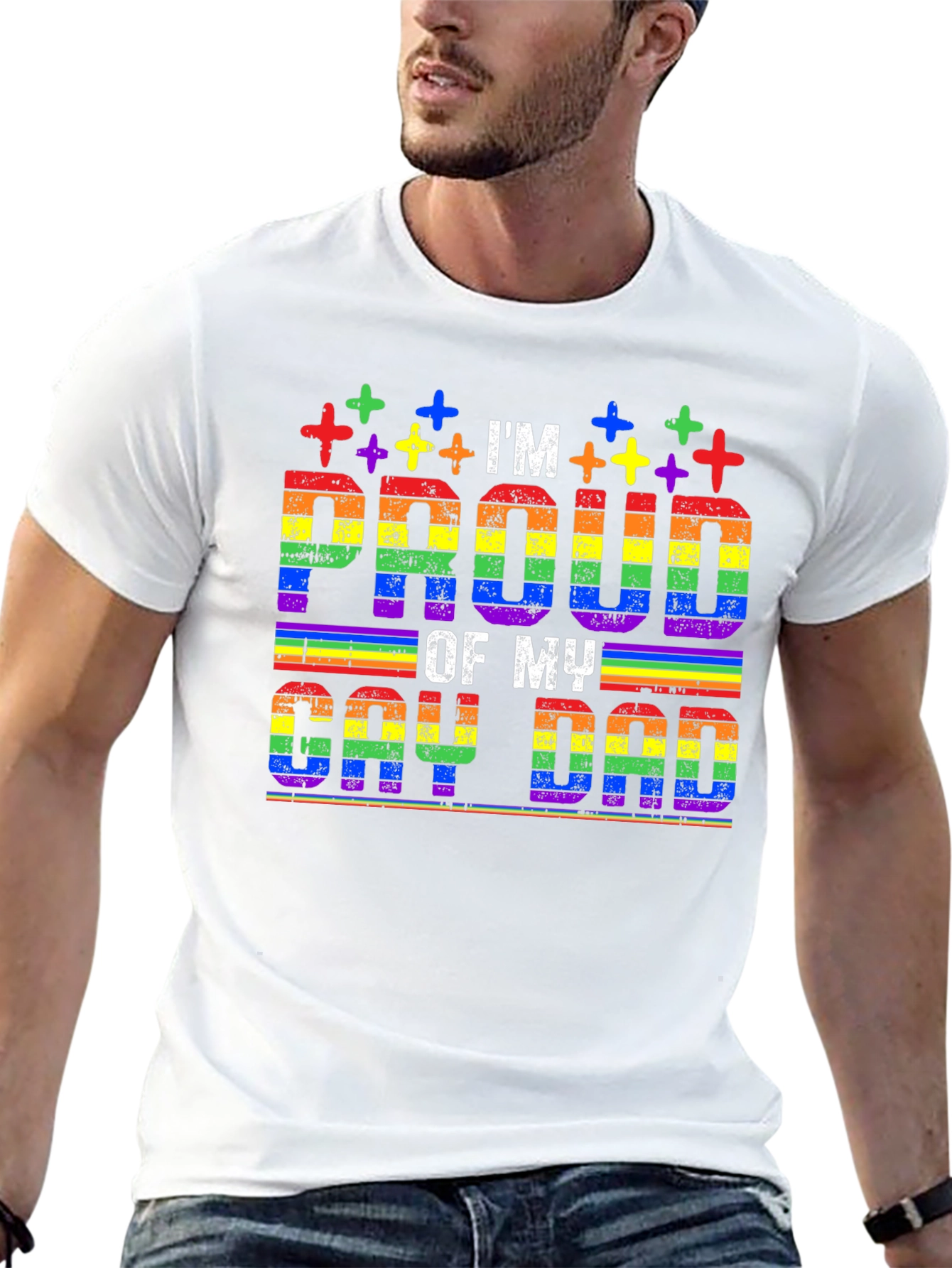 Im Proud of My Gay Dad Pride T-Shirt