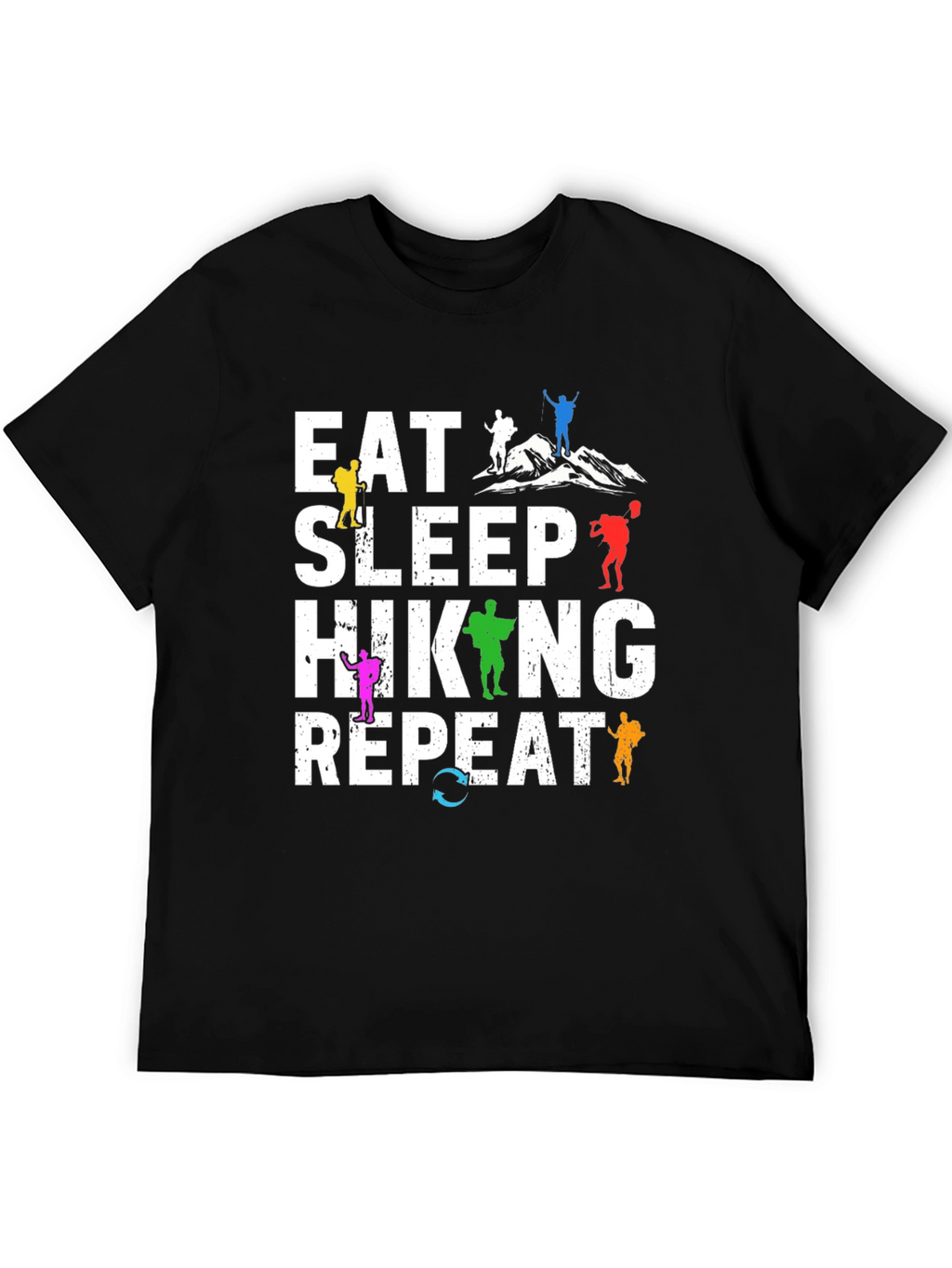 Eat Sleep Hiking Repeat T-Shirt