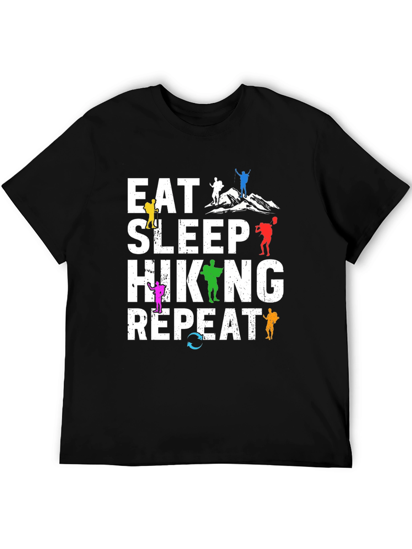 Eat Sleep Hiking Repeat T-Shirt