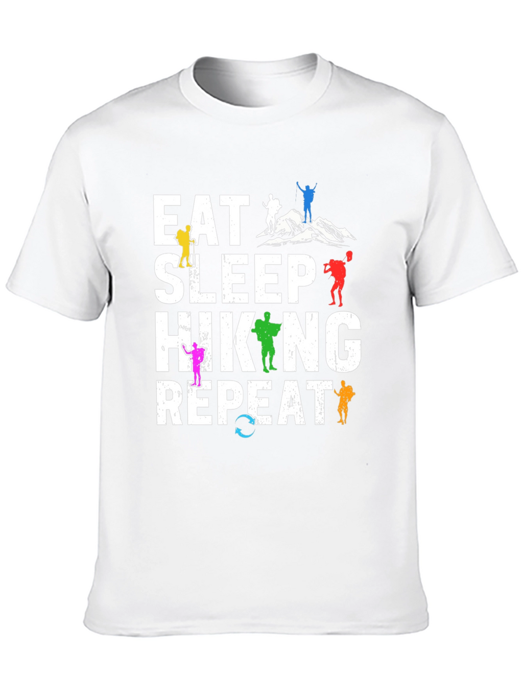 Eat Sleep Hiking Repeat T-Shirt