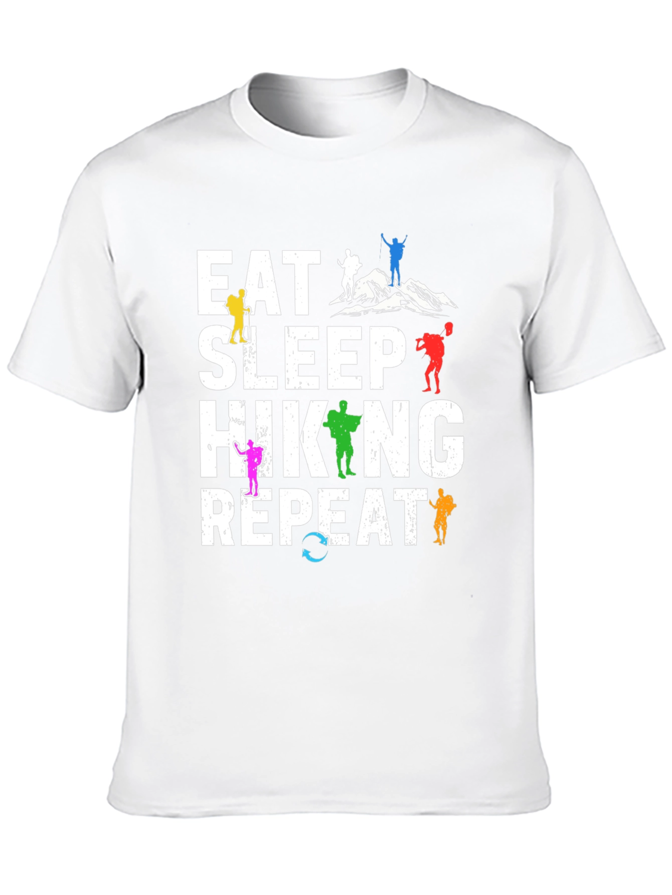 Eat Sleep Hiking Repeat T-Shirt